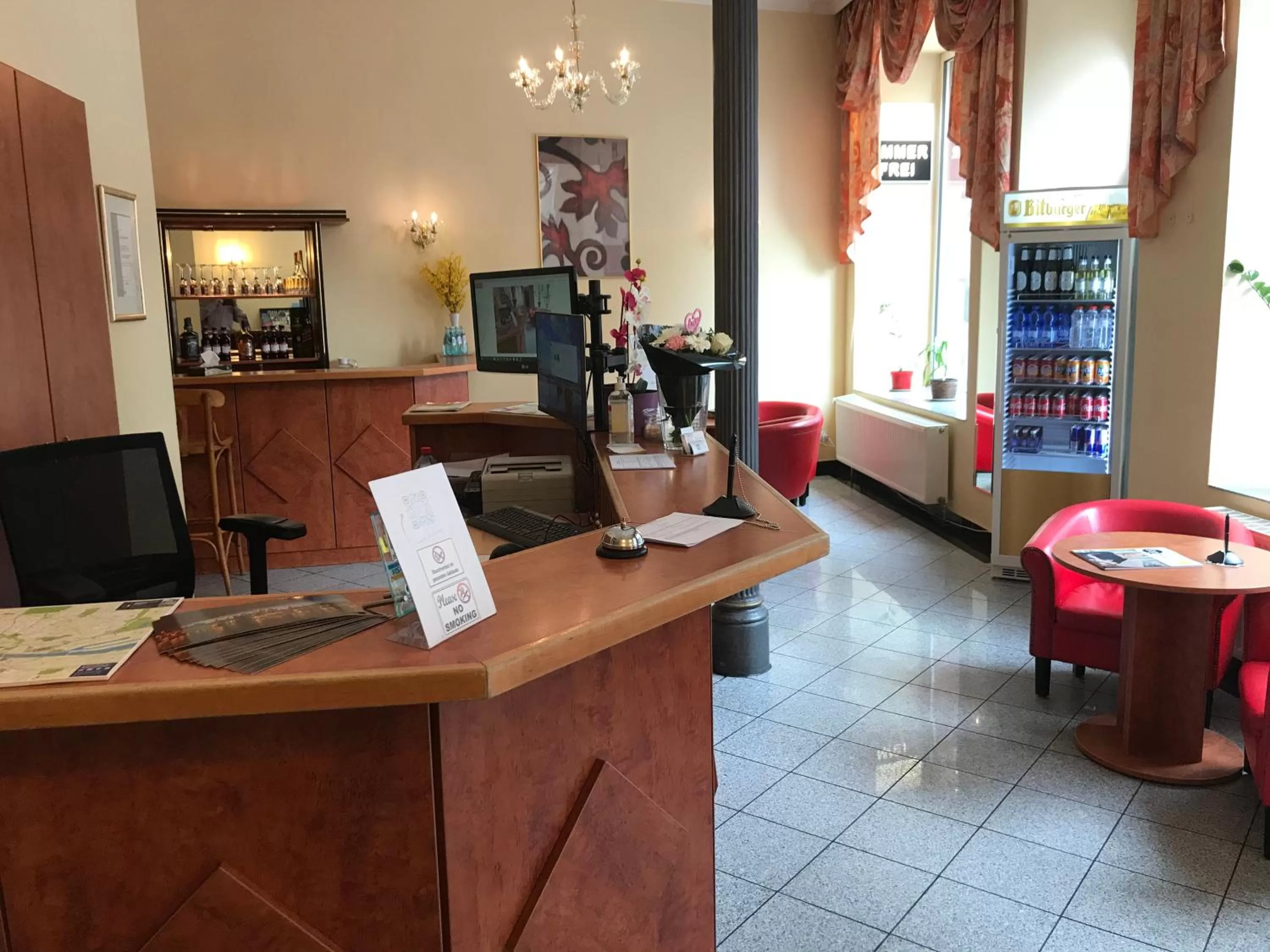 Lobby or reception in Hotel Zeil