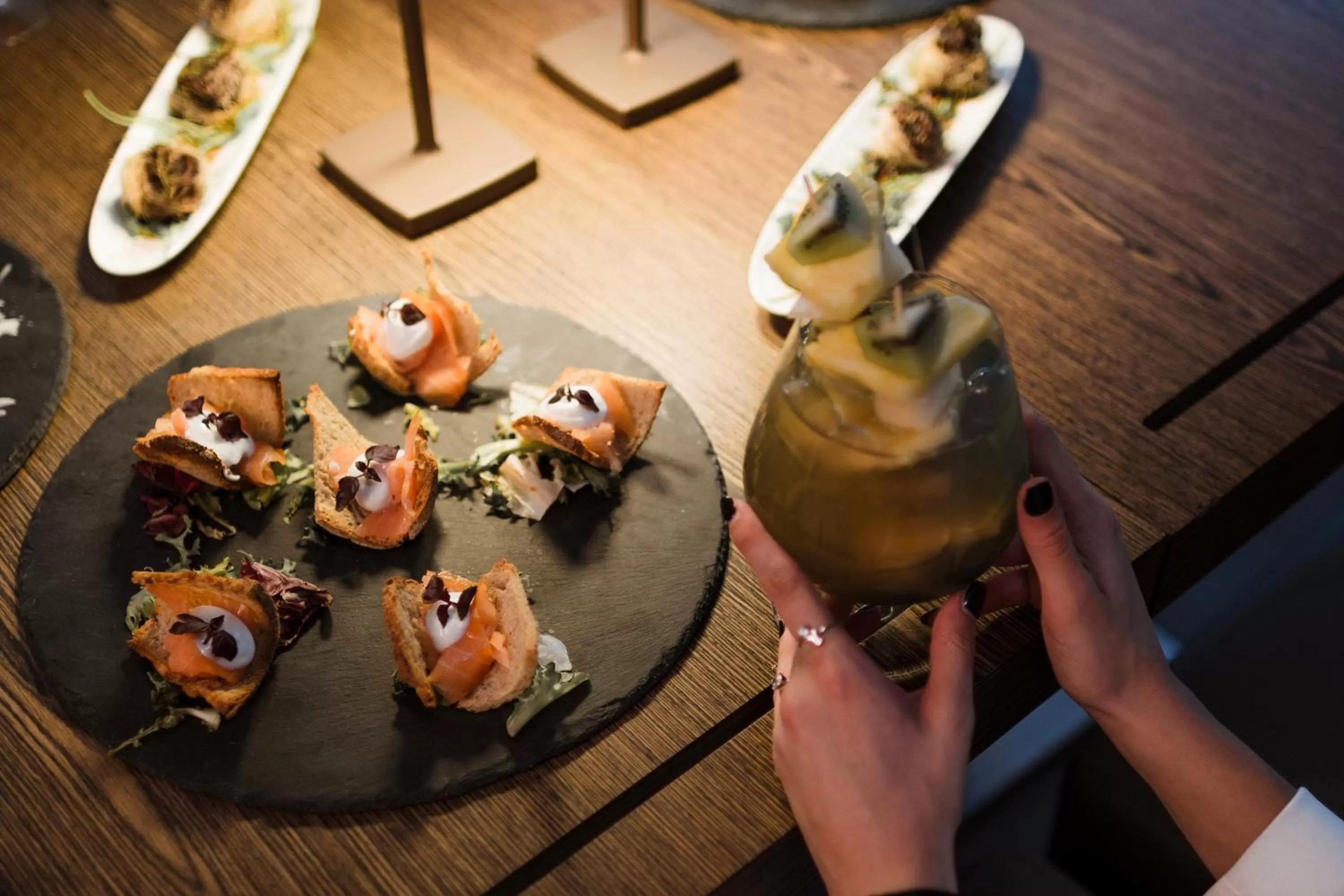 Restaurant/places to eat in Victoria Palace Hotel & Zen Wellness