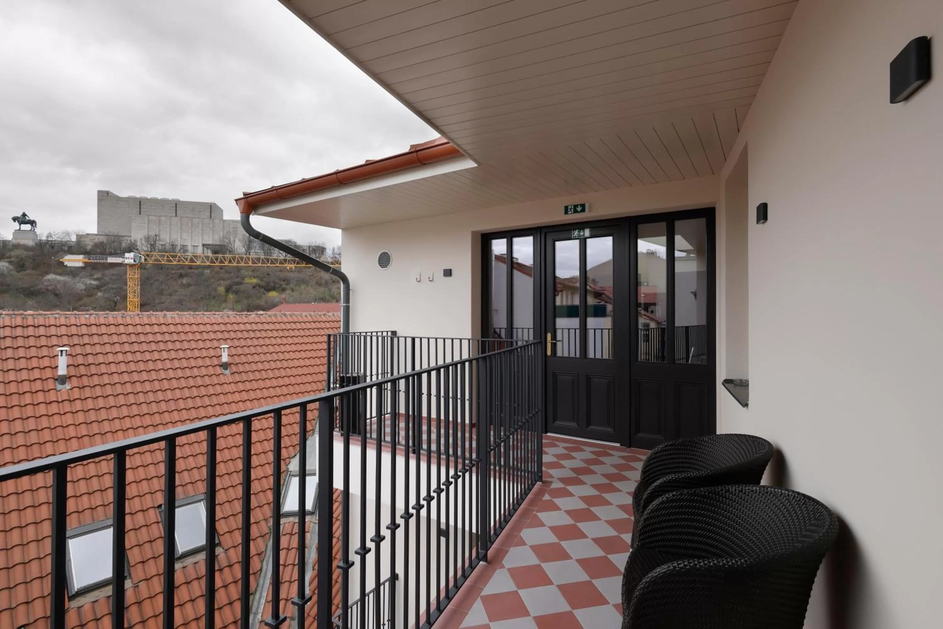 View (from property/room) in Hotel Prokop Square