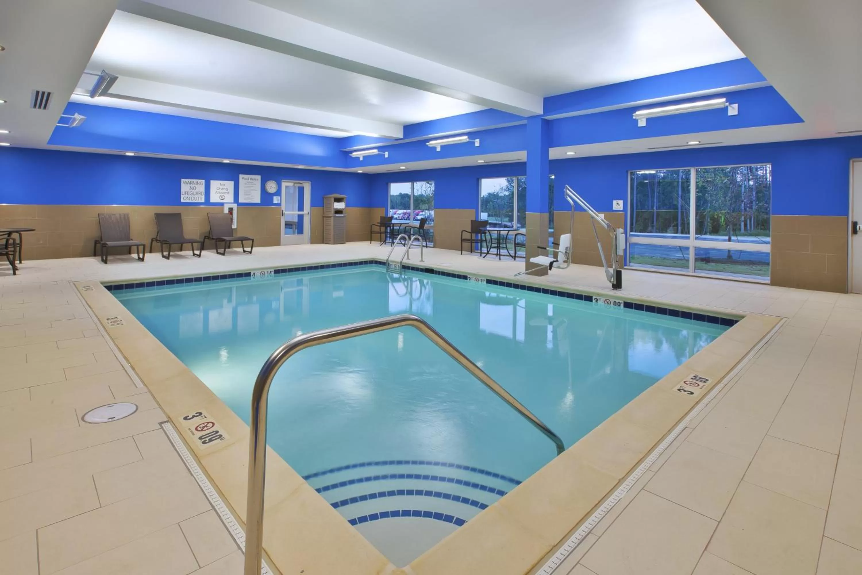 Swimming pool in Holiday Inn Express and Suites South Hill by IHG