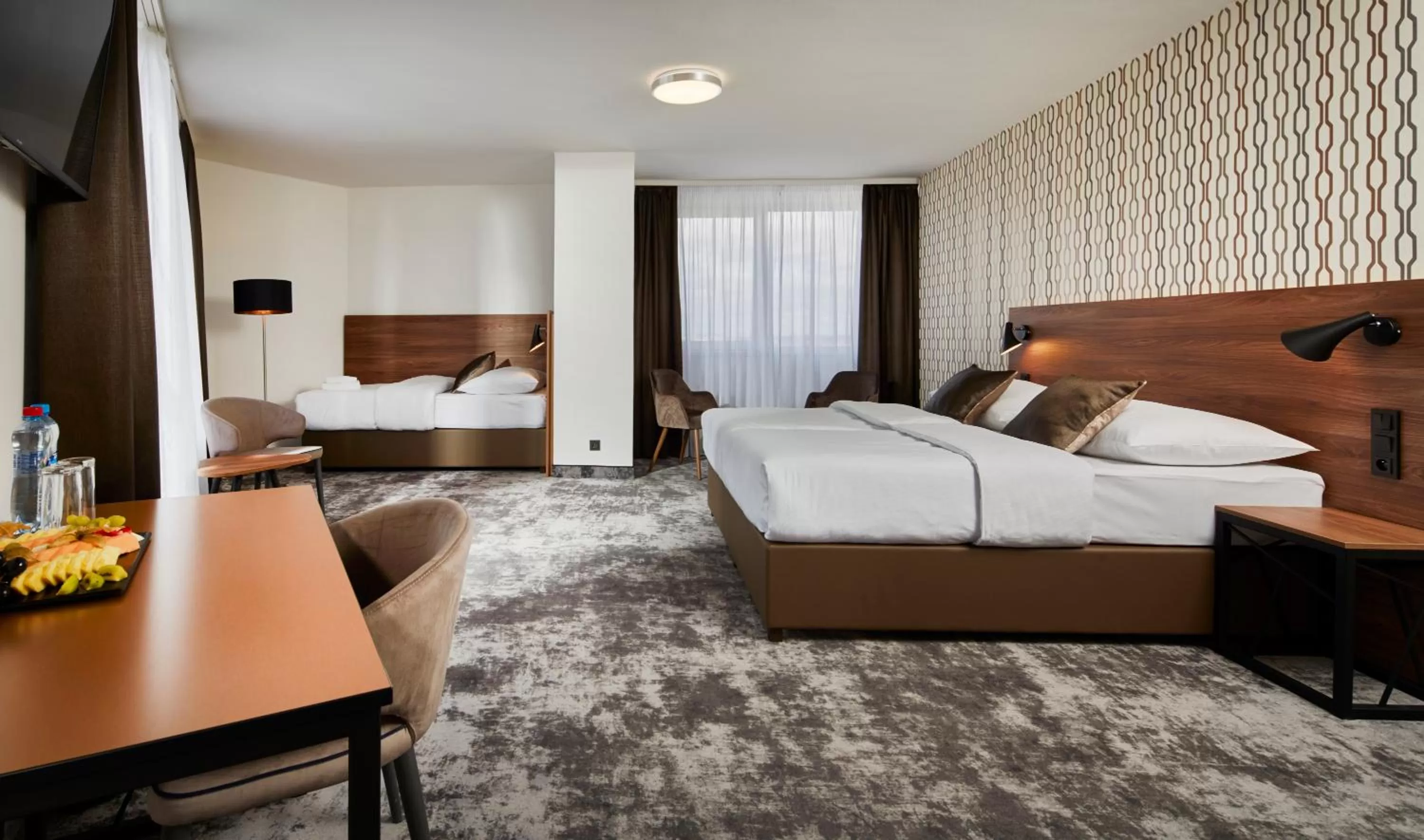 Bedroom, Bed in OREA Hotel Pyramida Praha