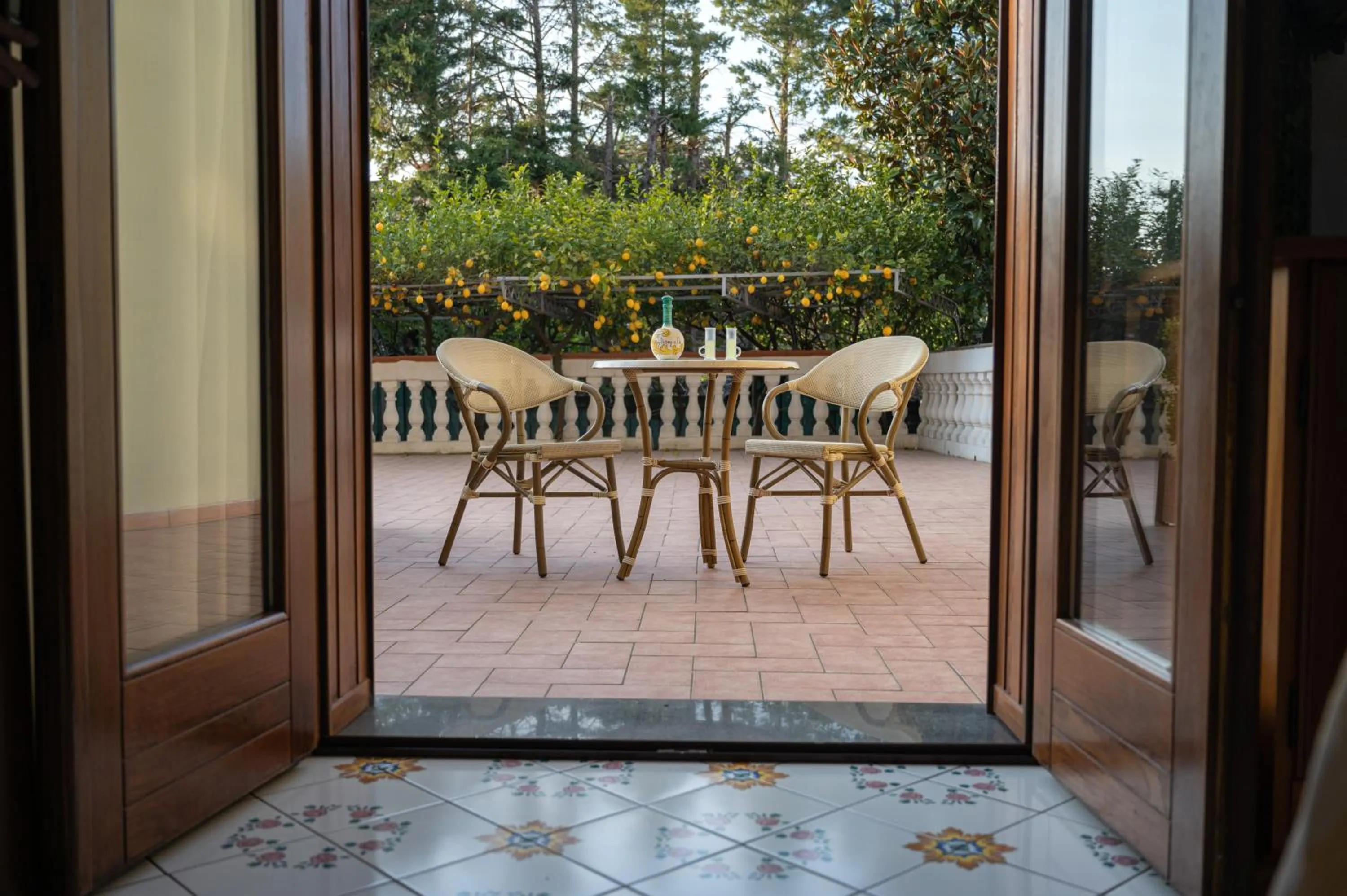 Balcony/Terrace in Villa Le Zagare Relais & SPA
