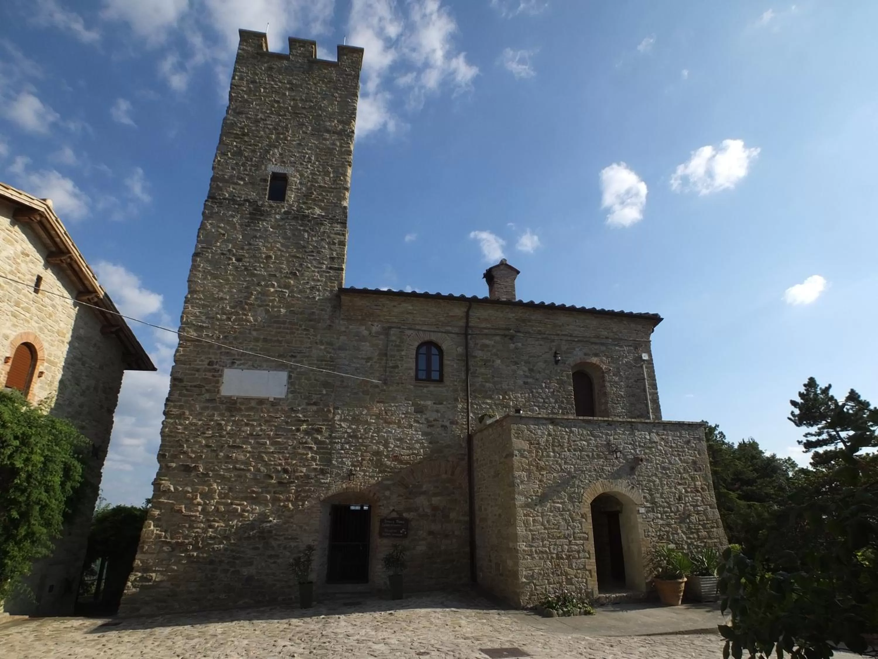Facade/entrance in Castello Di Giomici
