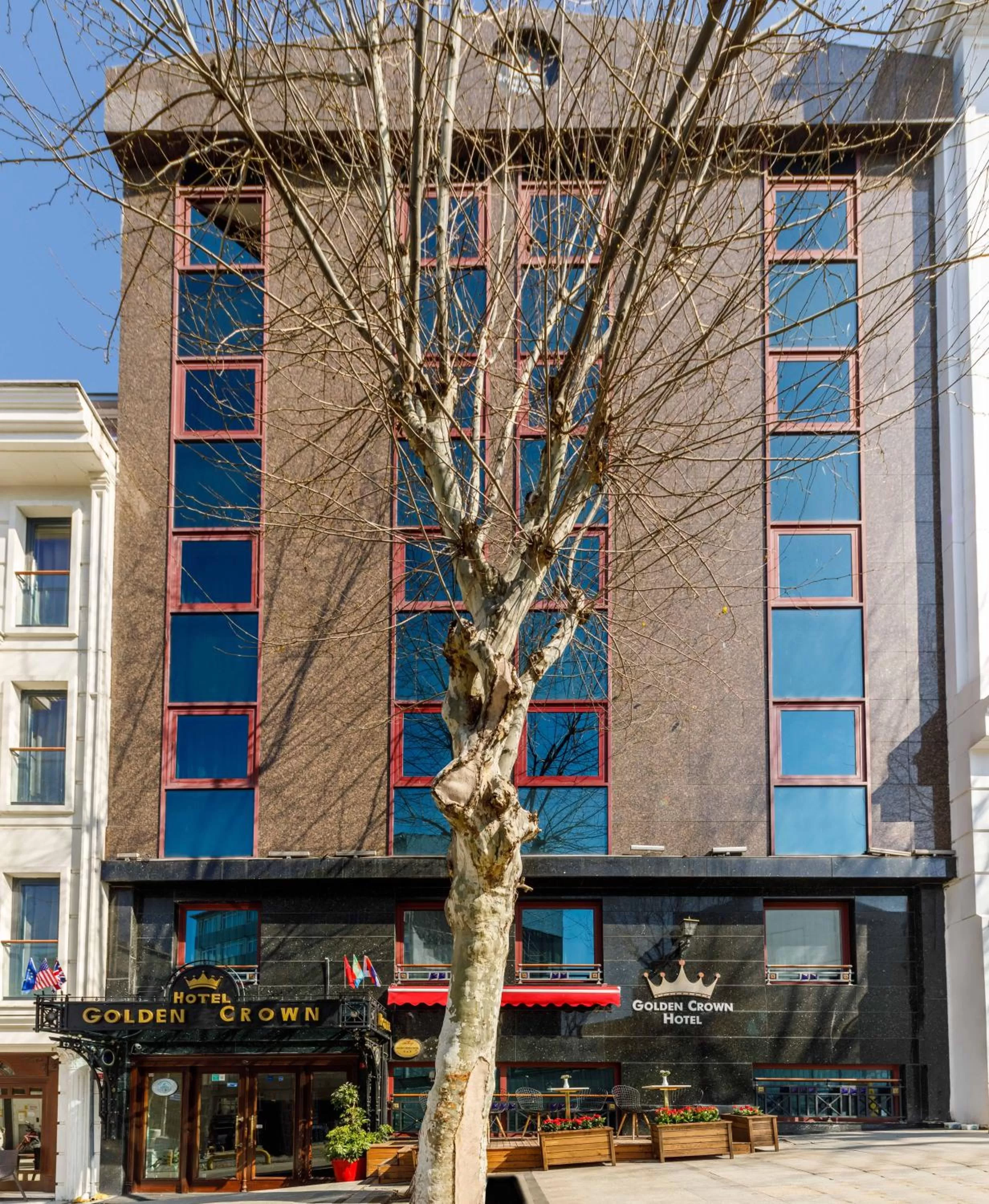 Property building in Golden Crown Hotel