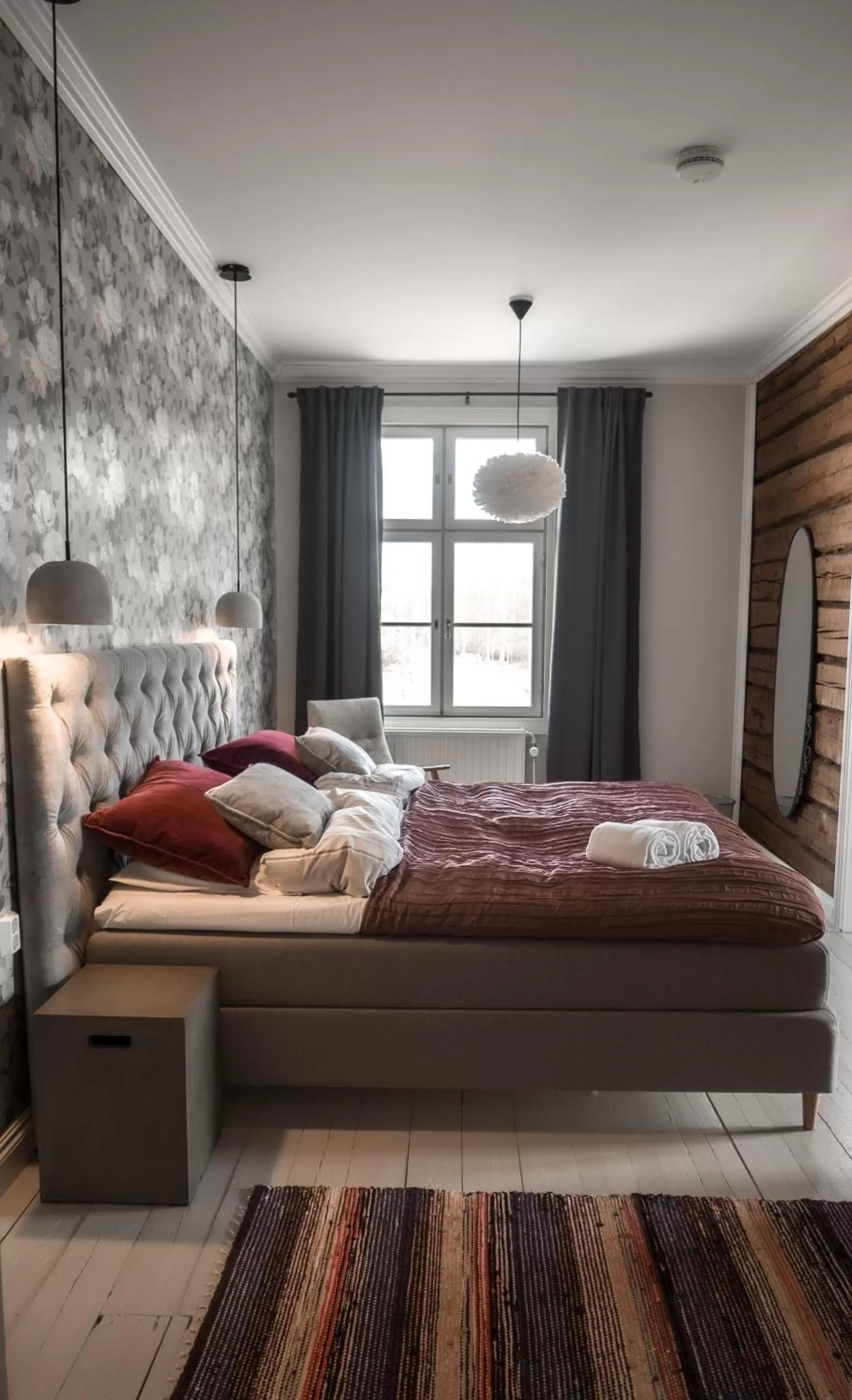 Bed in Vanha pappila Hetki Oy