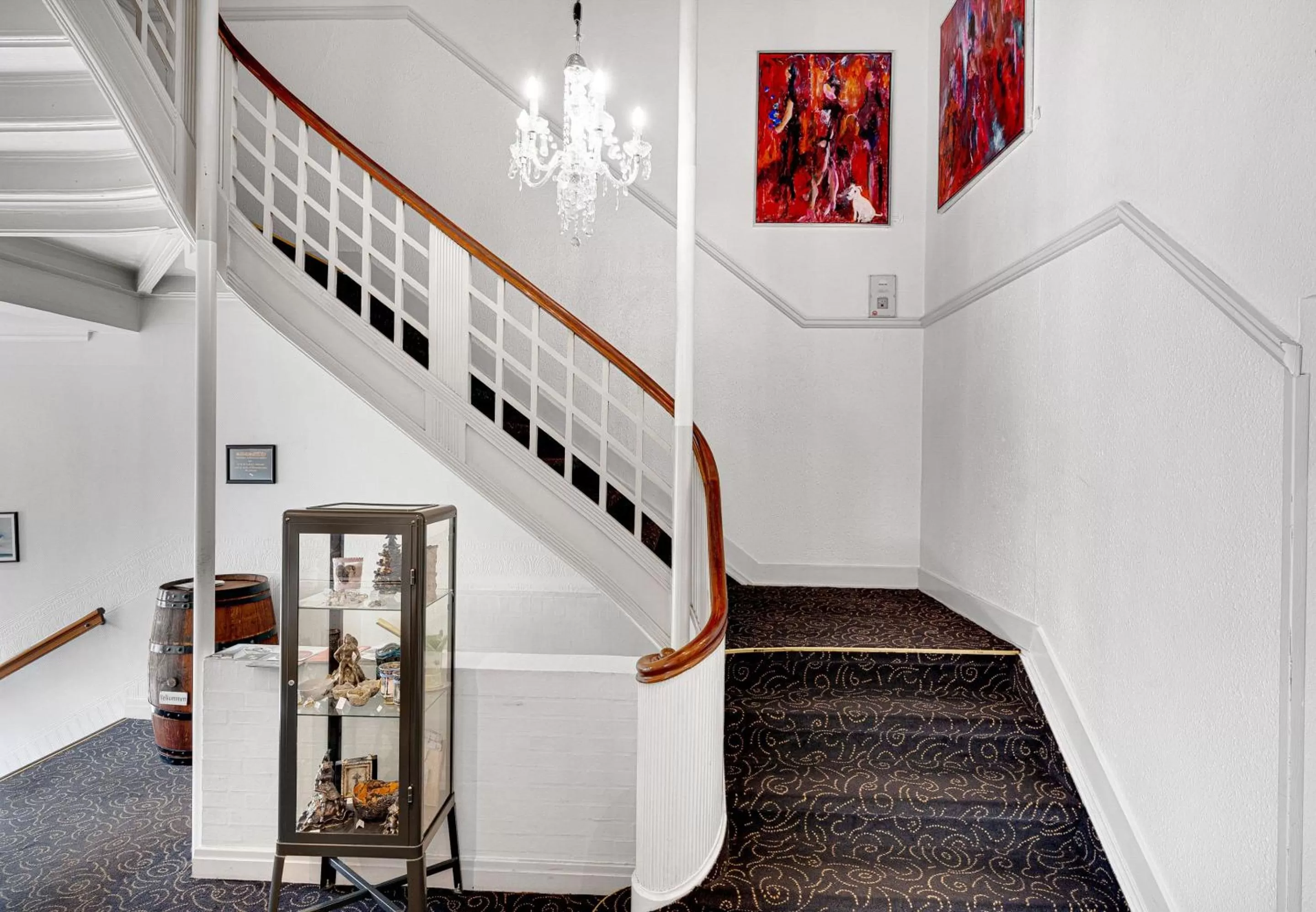 Lobby or reception in Hotel Phønix Brønderslev