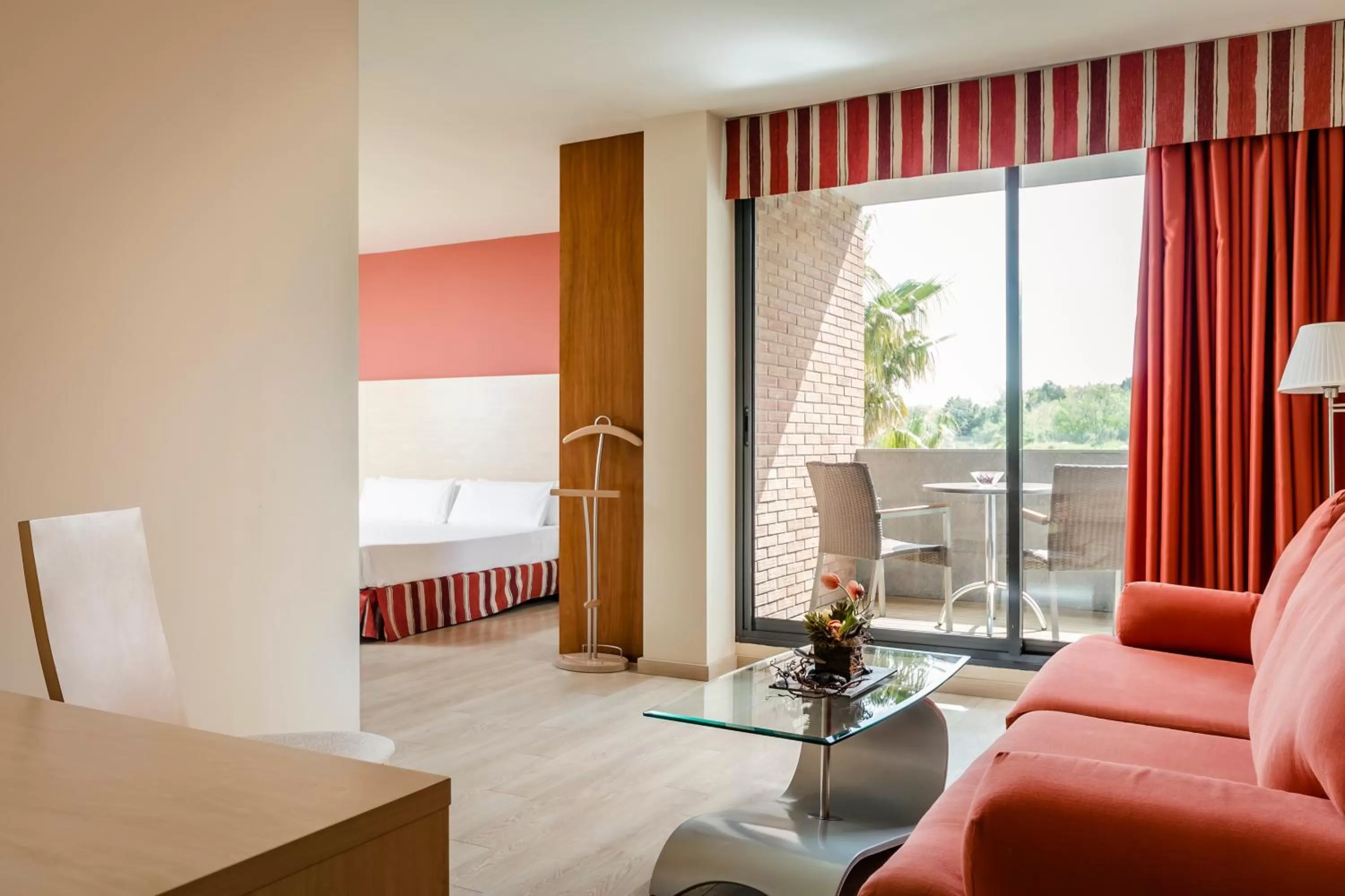 Living room, Bed in Crisol La Selva