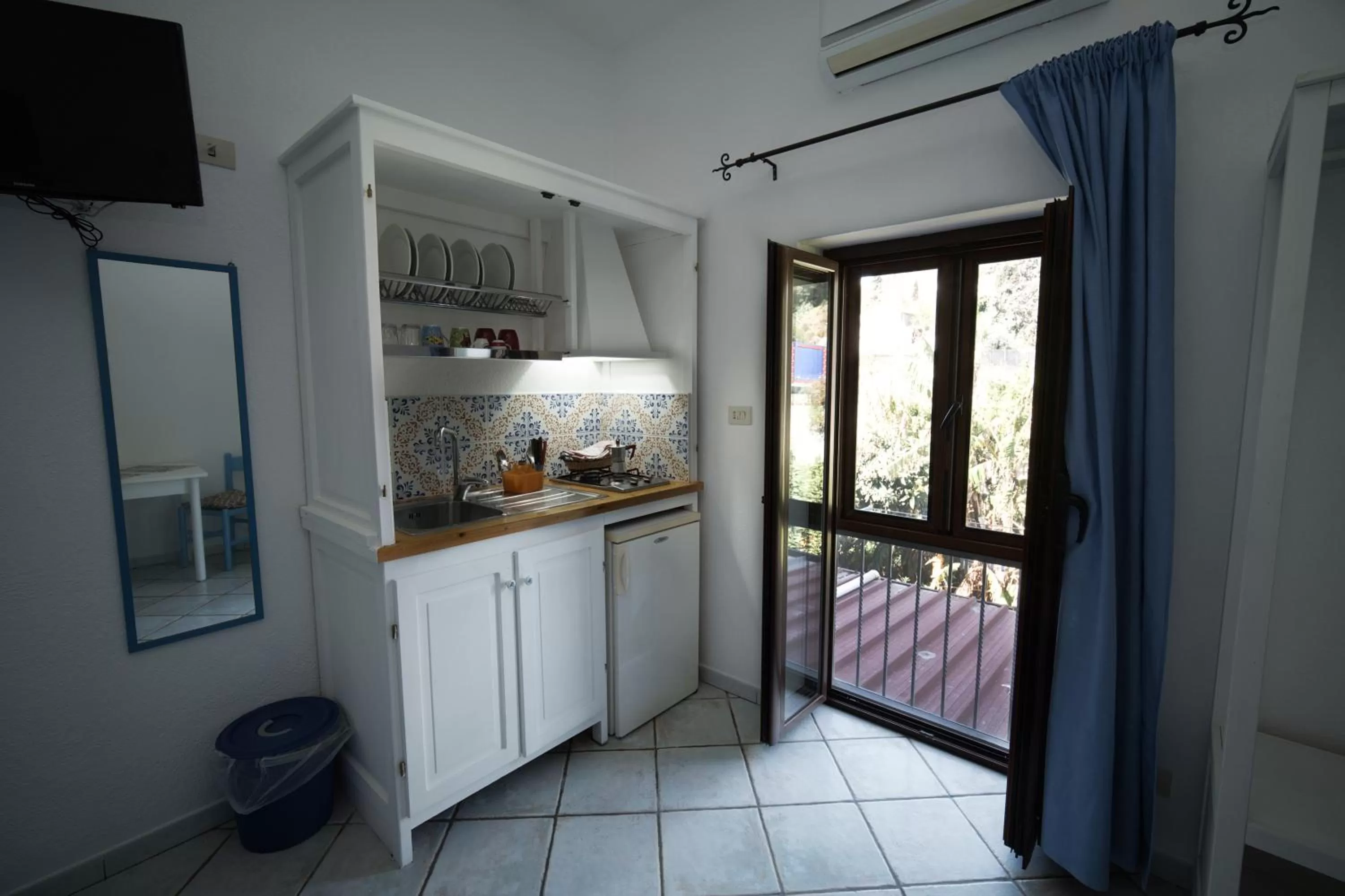 Kitchen or kitchenette in Lo Nardo Accommodation