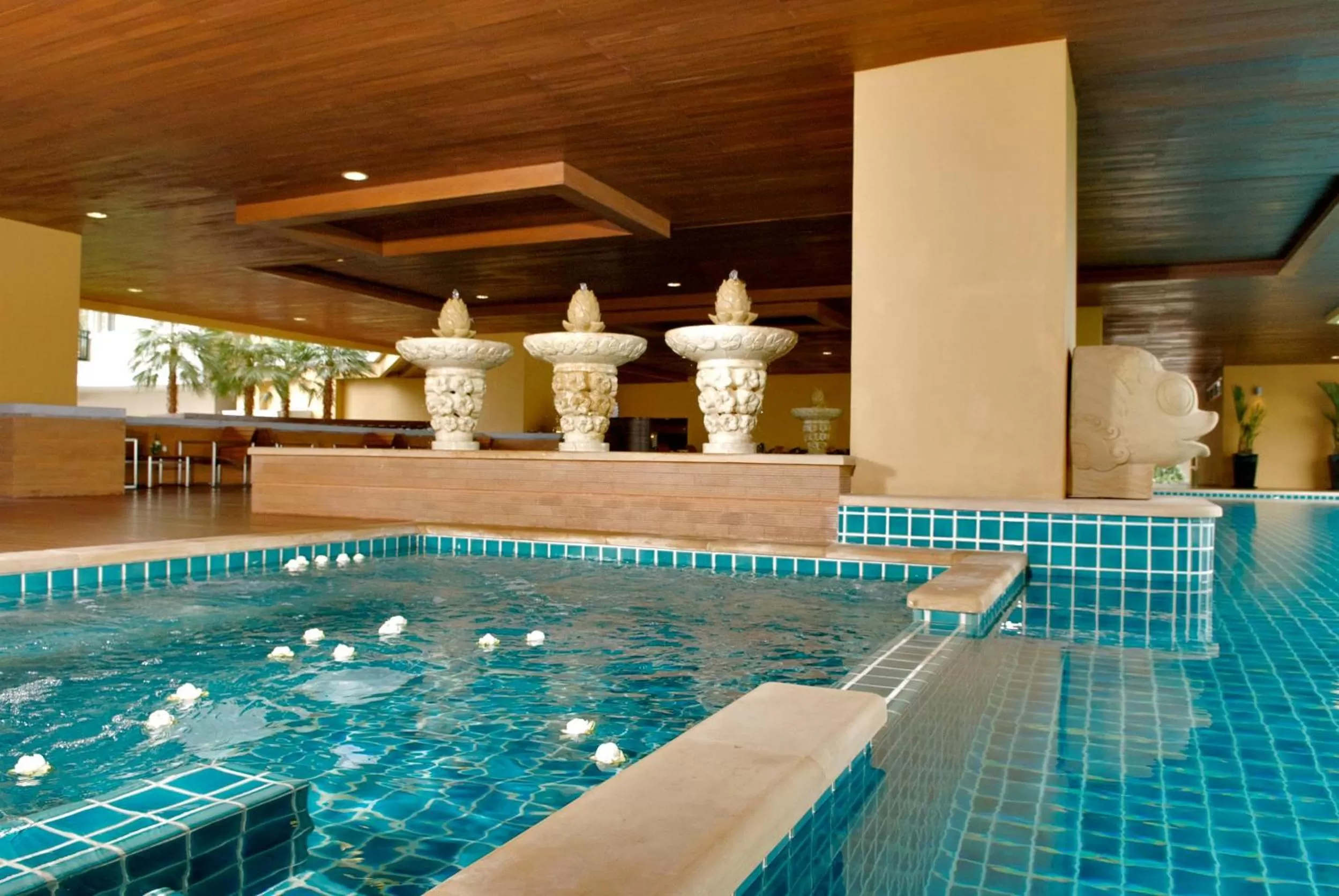 Swimming pool in The Narathiwas Hotel & Residence Sathorn Bangkok