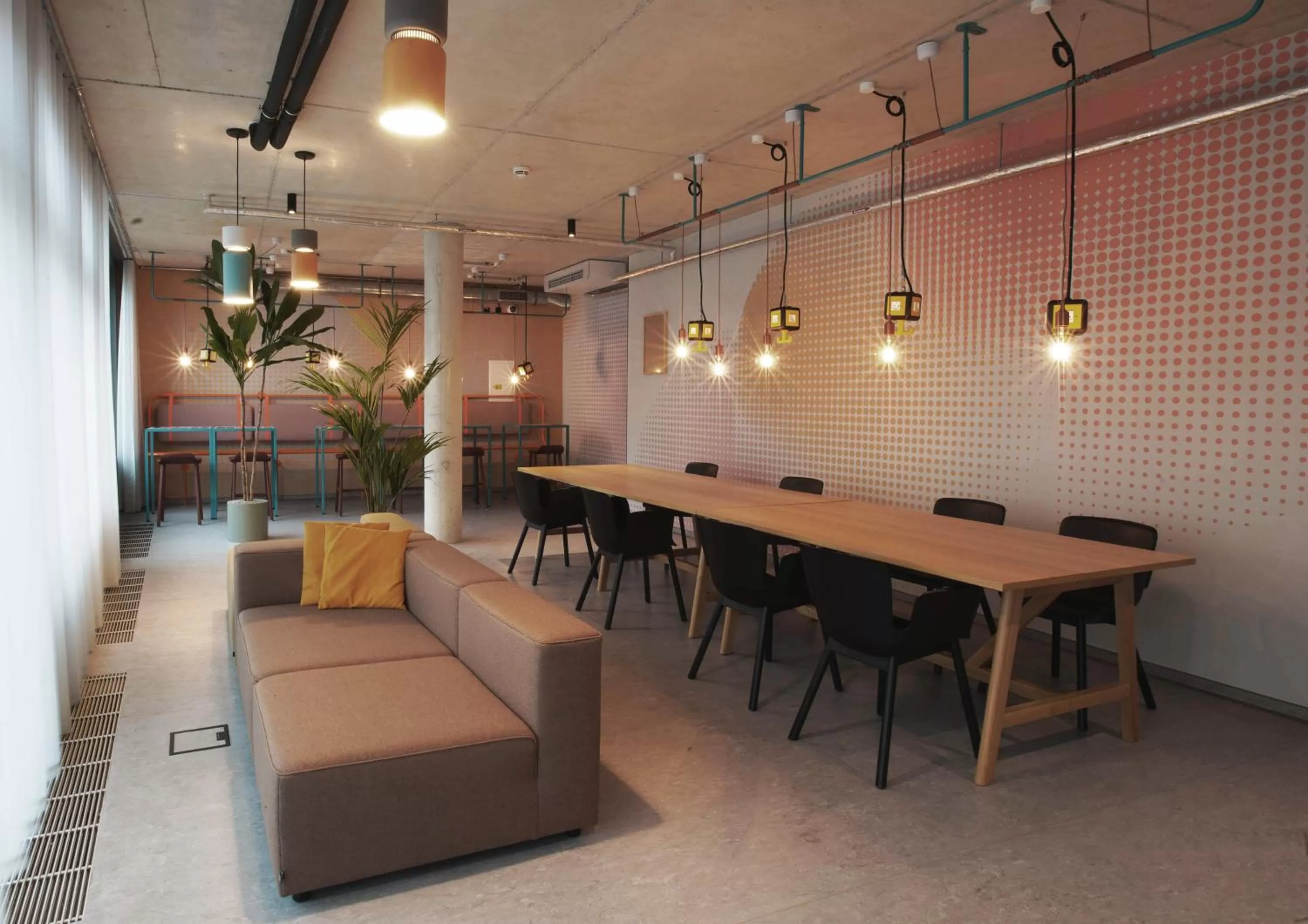 Seating area in Basecamp Hotel Dortmund