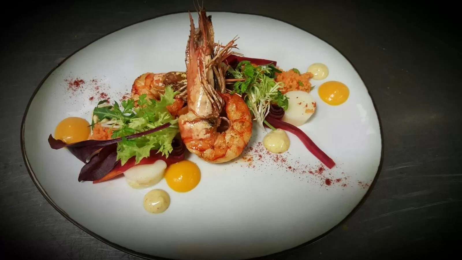 Food close-up in Hotel Central