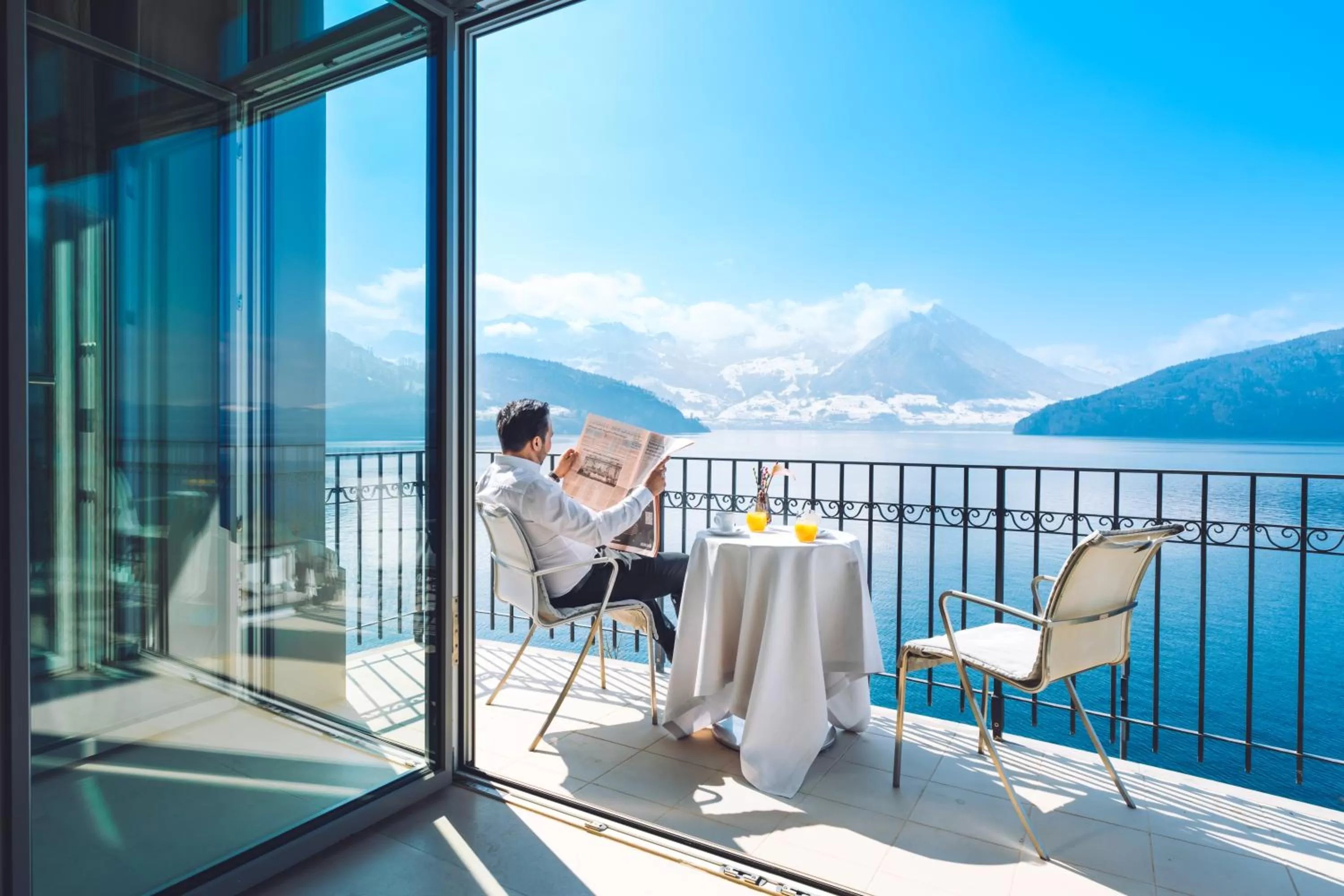 View (from property/room) in Park Hotel Vitznau