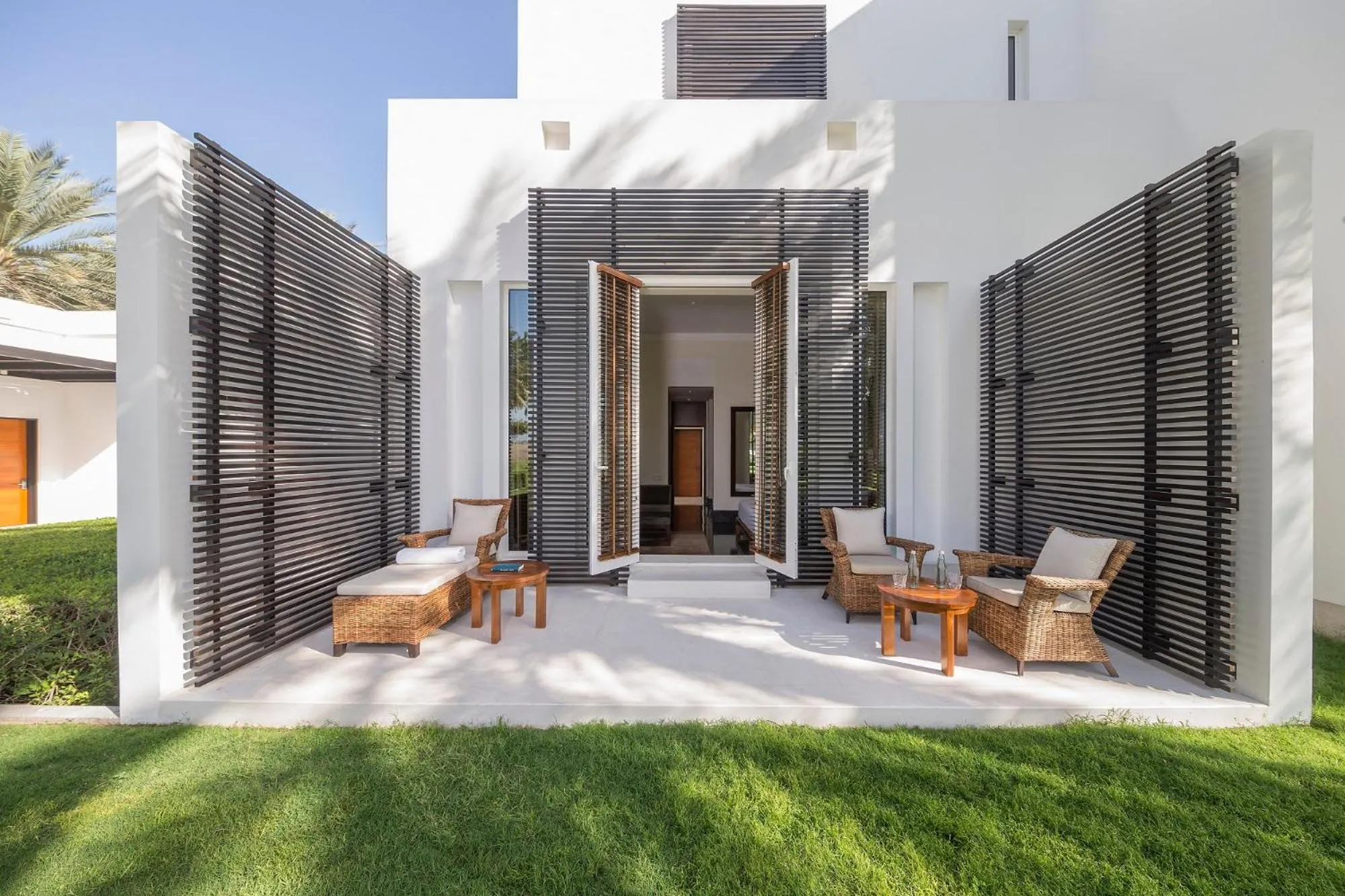 Patio in The Chedi Muscat