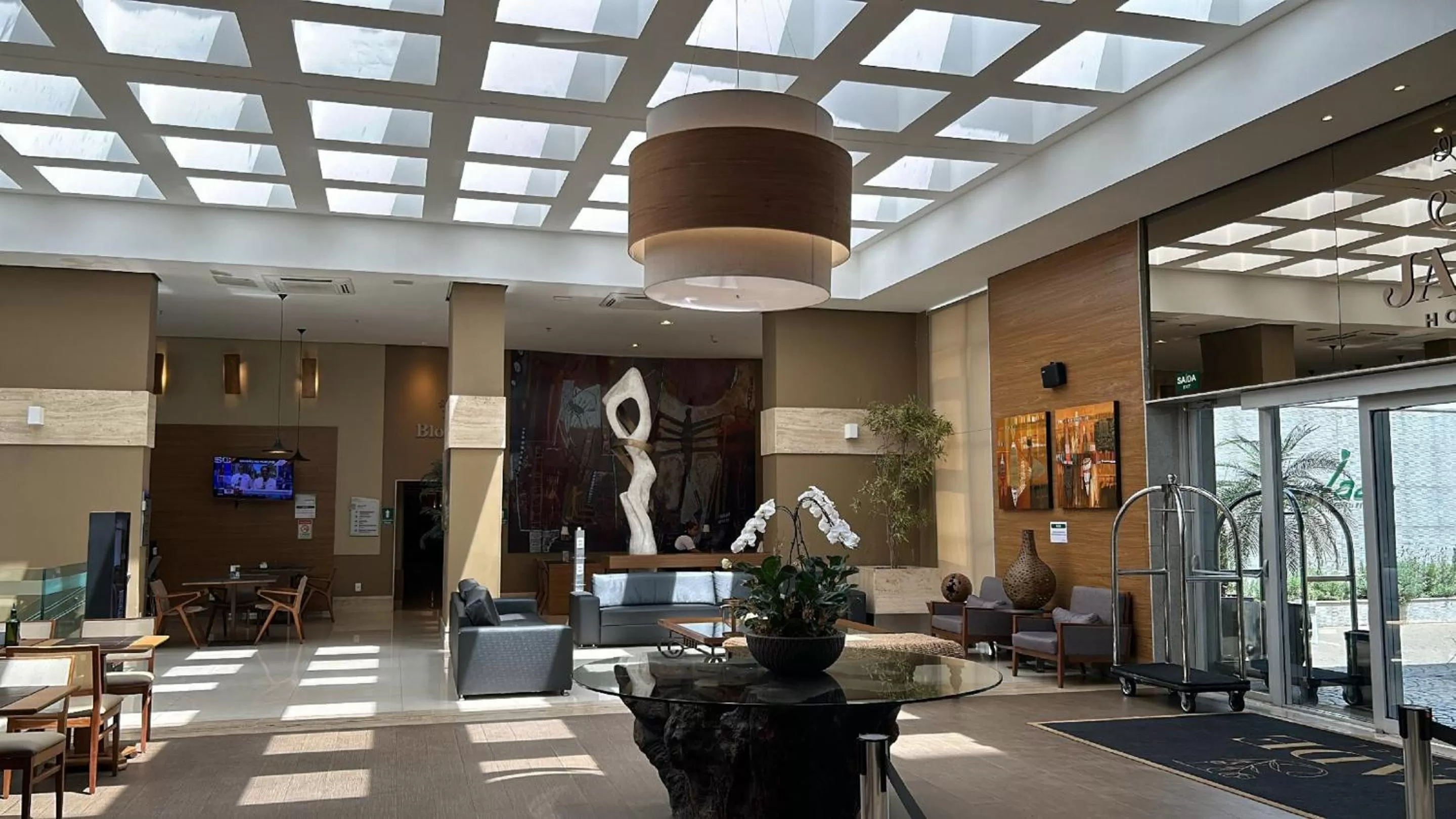 Lobby or reception in Jade Hotel Brasília