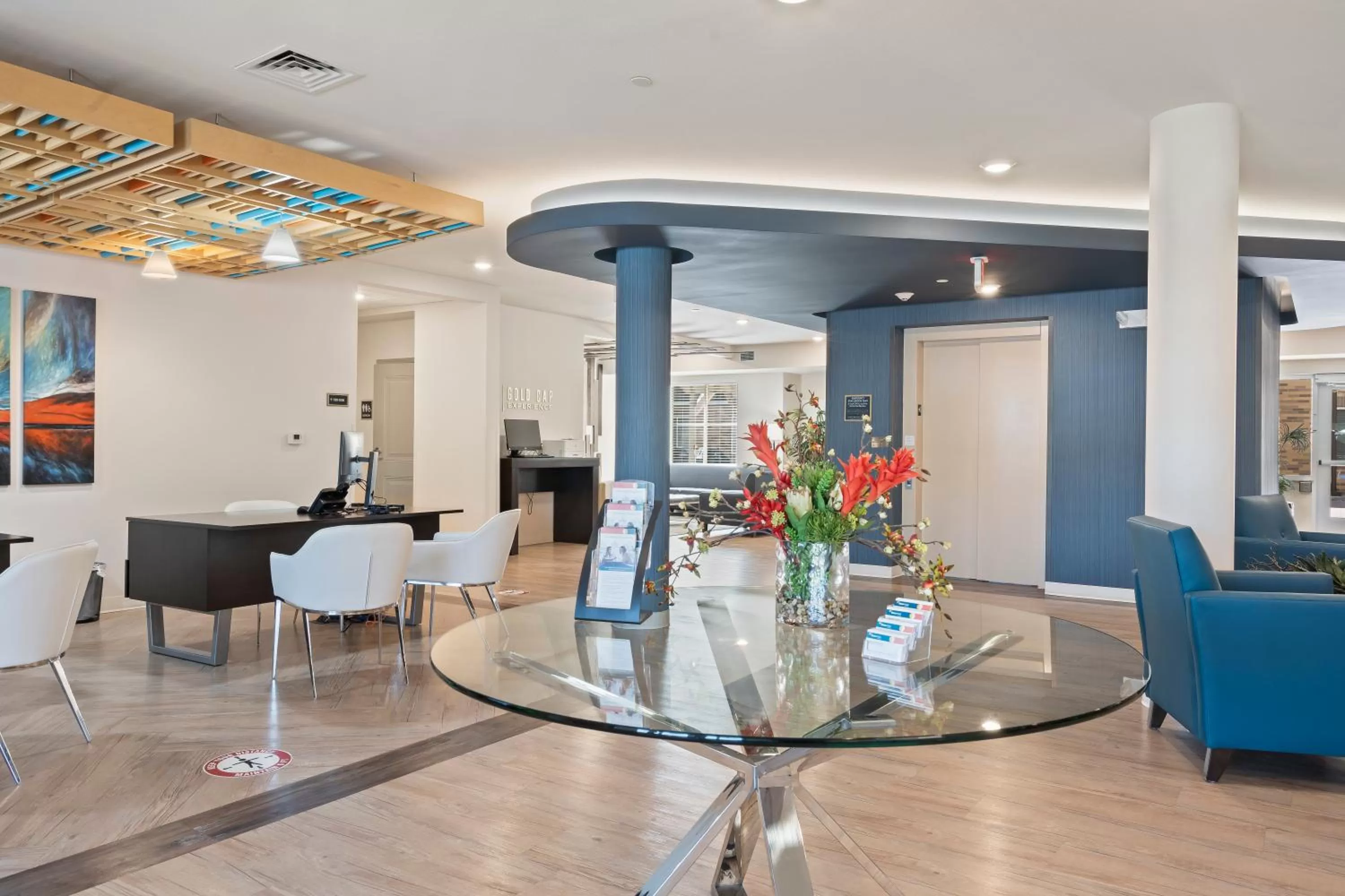 Communal lounge/ TV room in WaterWalk Extended Stay by Wyndham Kansas City - Overland Pk