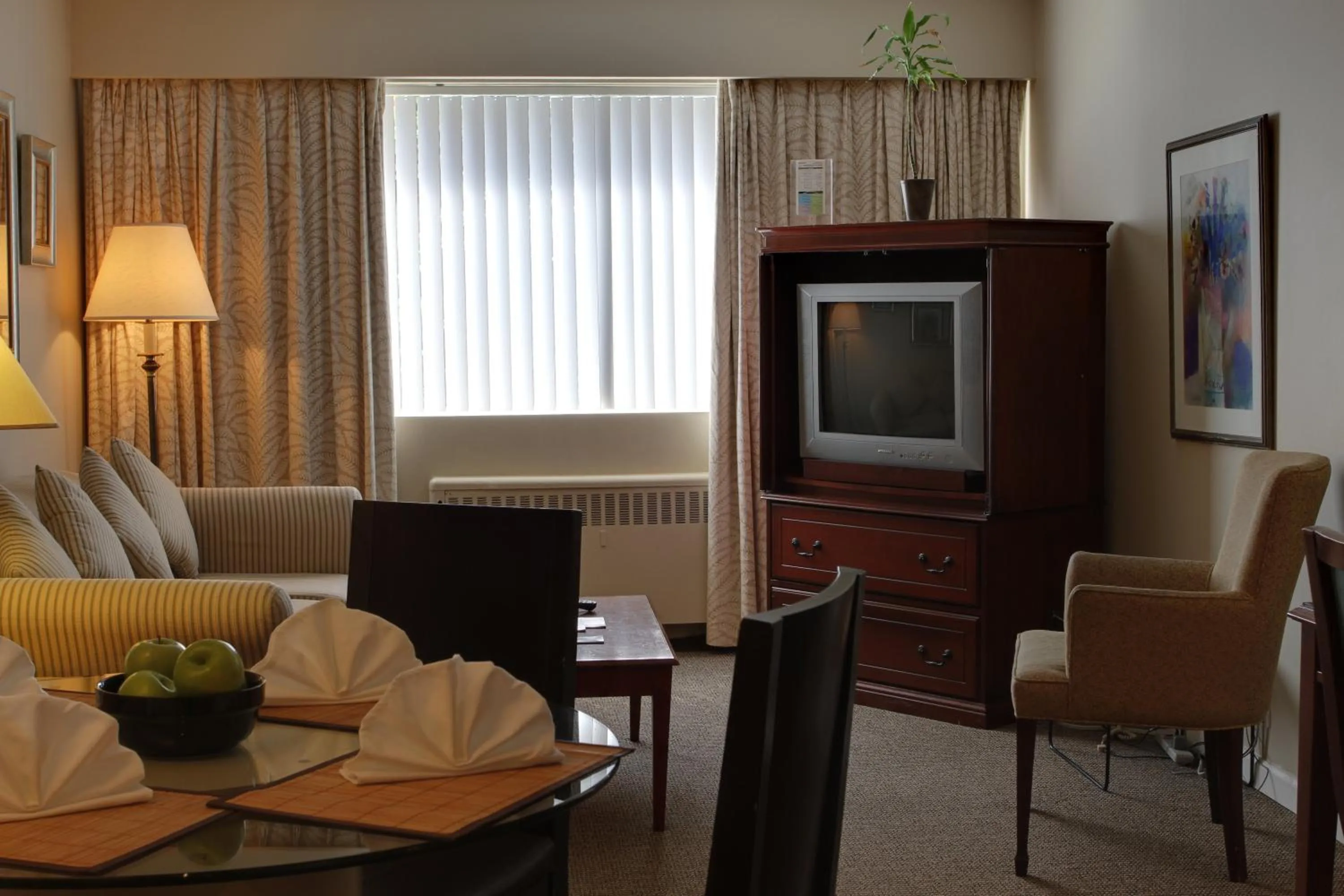 TV and multimedia in Rosellen Suites at Stanley Park