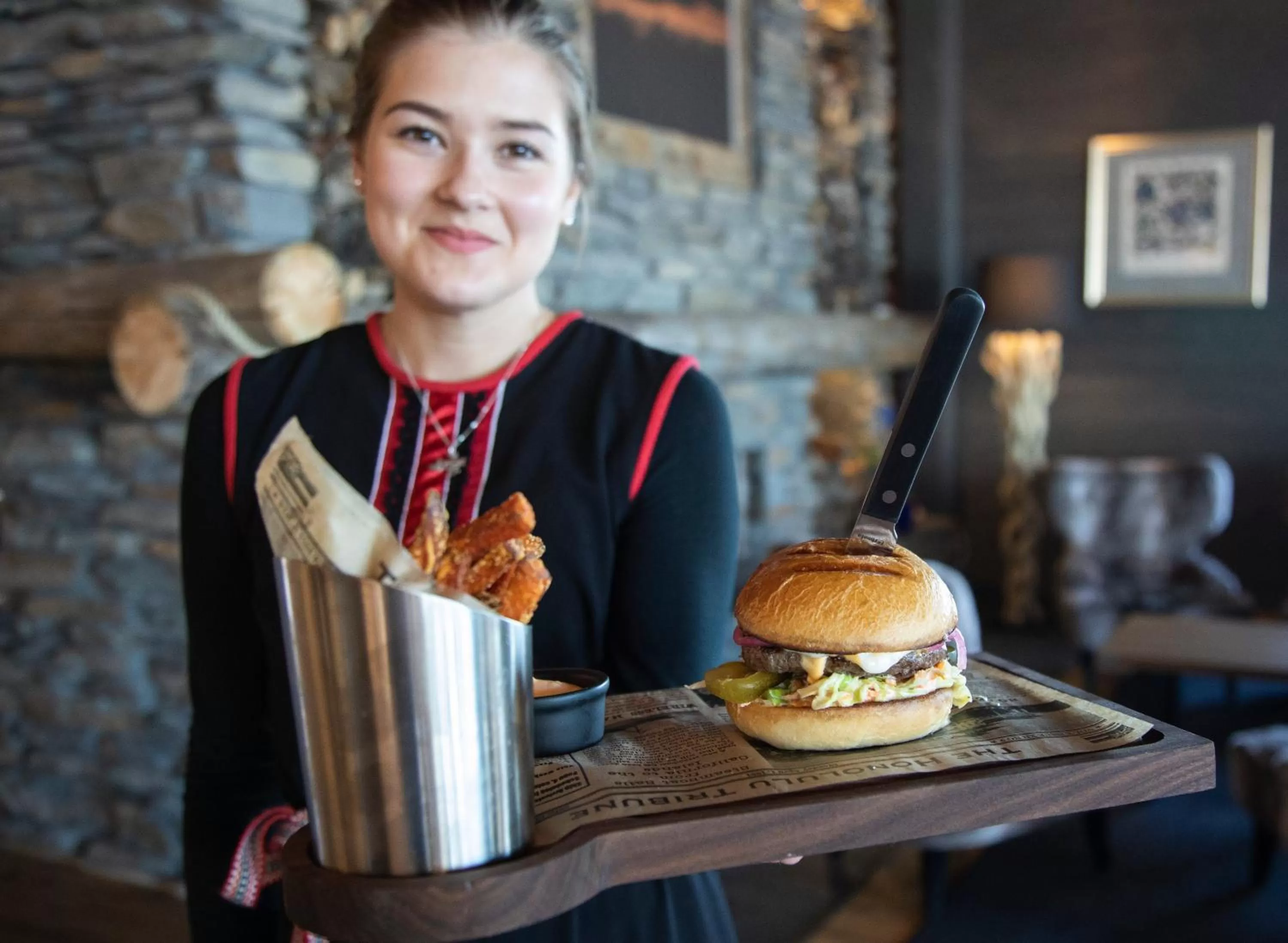 Restaurant/places to eat in Wilderness Hotel Inari & Igloos