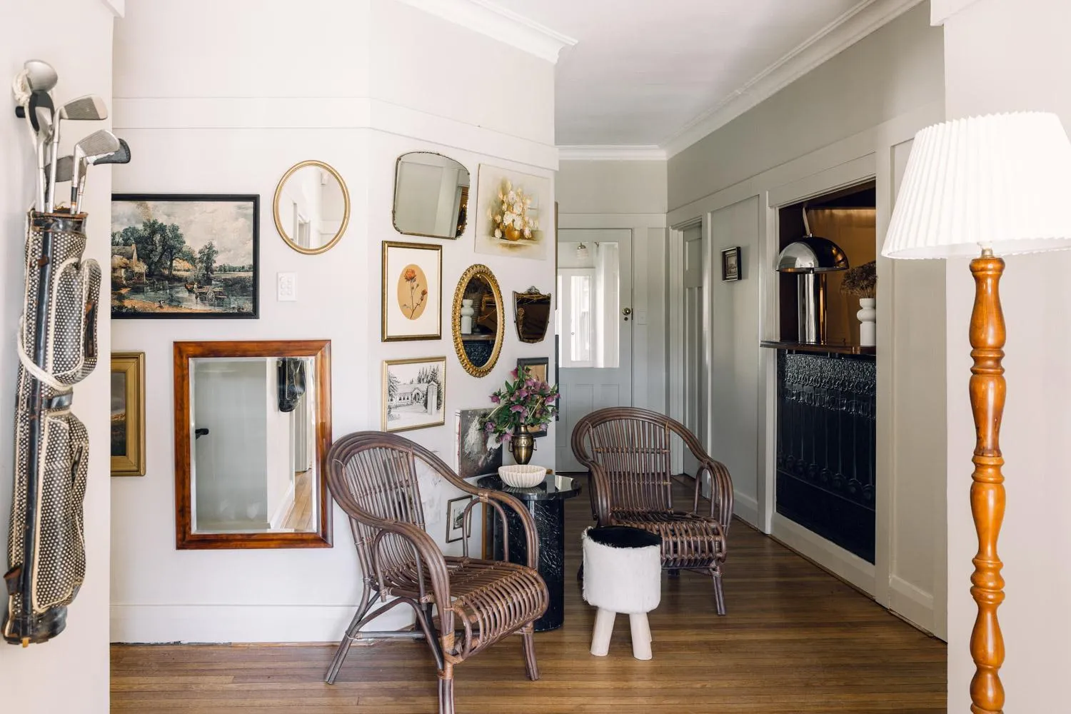 Facade/entrance in Links House