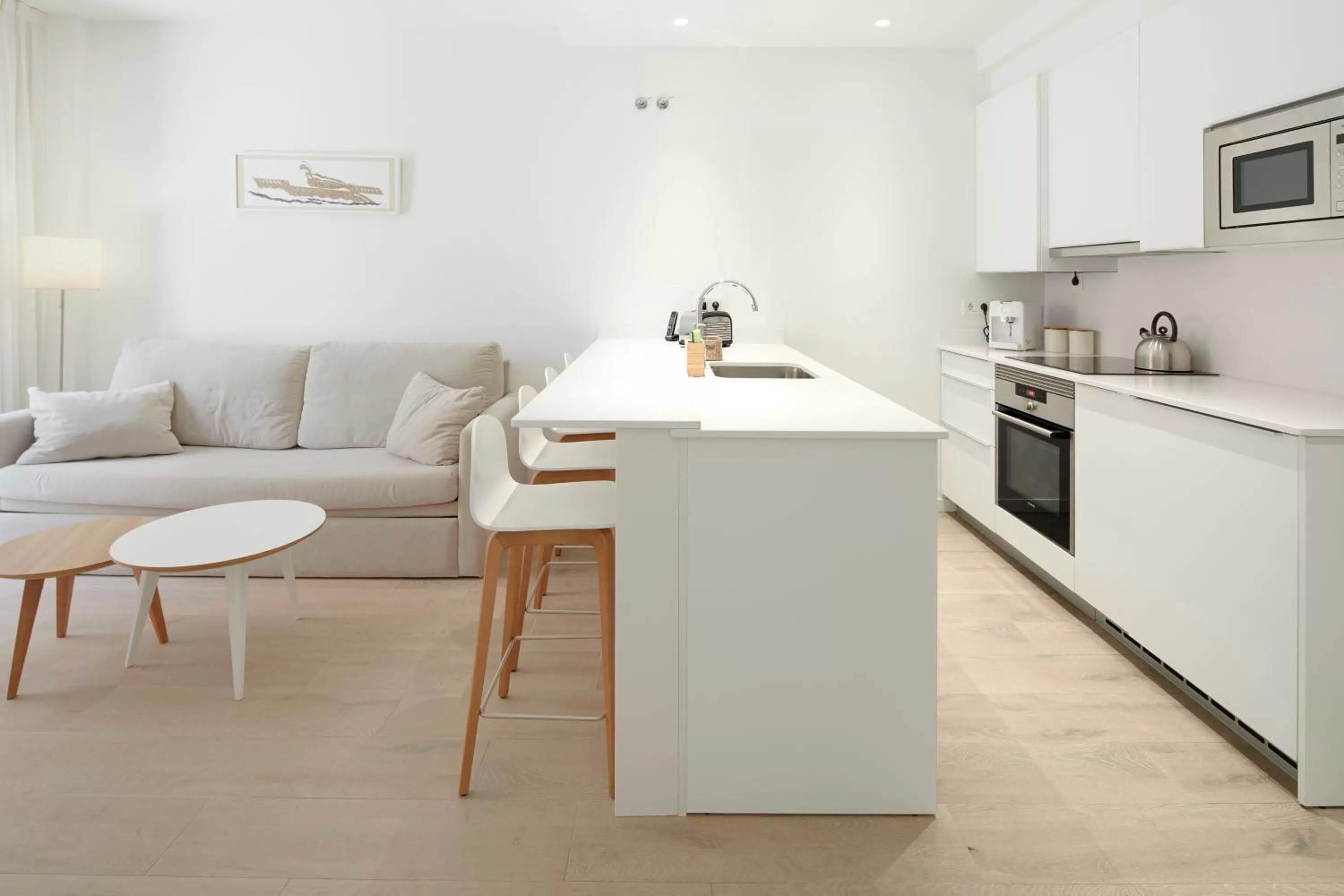 Kitchen or kitchenette in Hotel SANSEbay