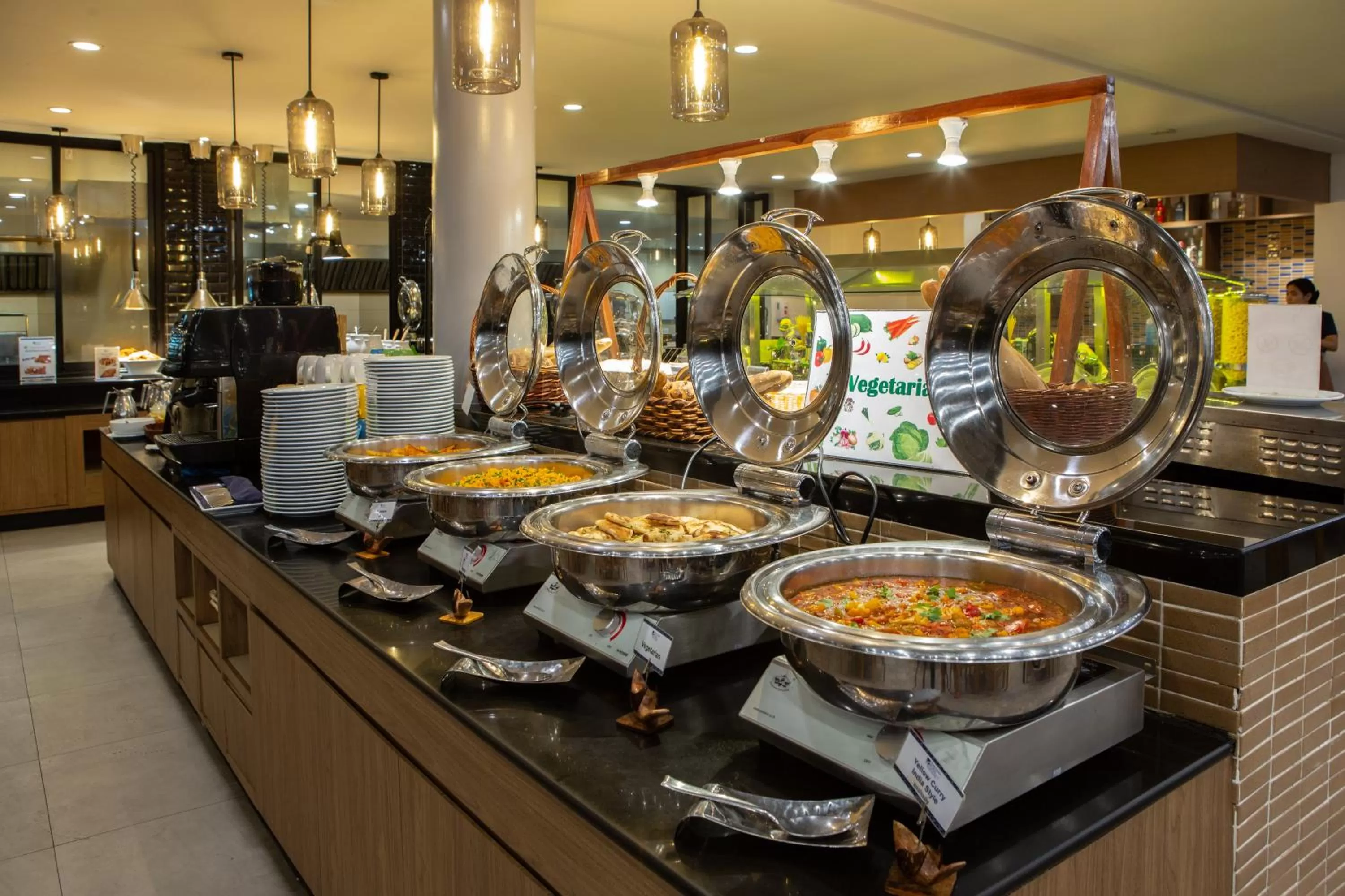 Buffet breakfast in Deevana Plaza Krabi Aonang