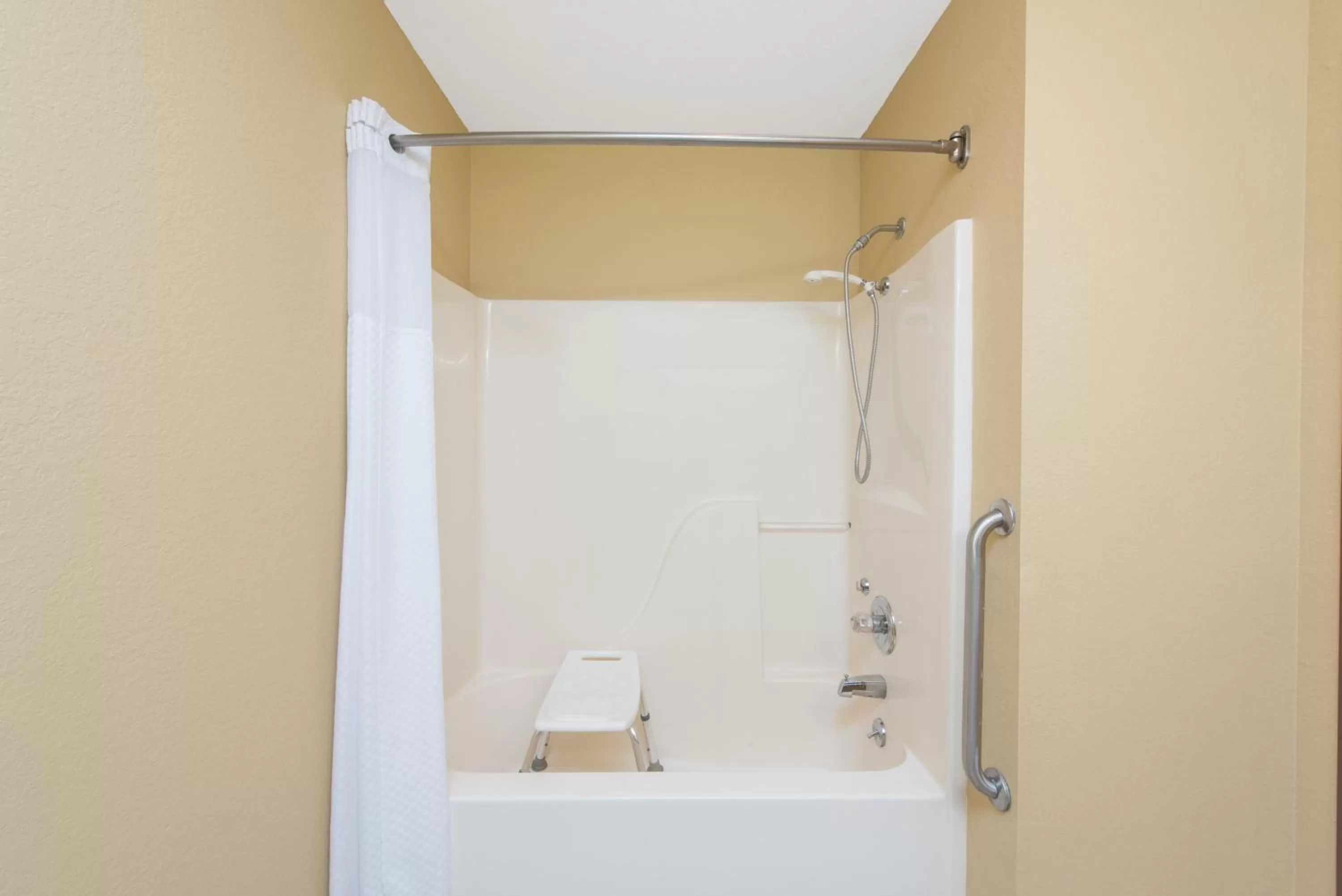Shower in Super 8 by Wyndham Farmington