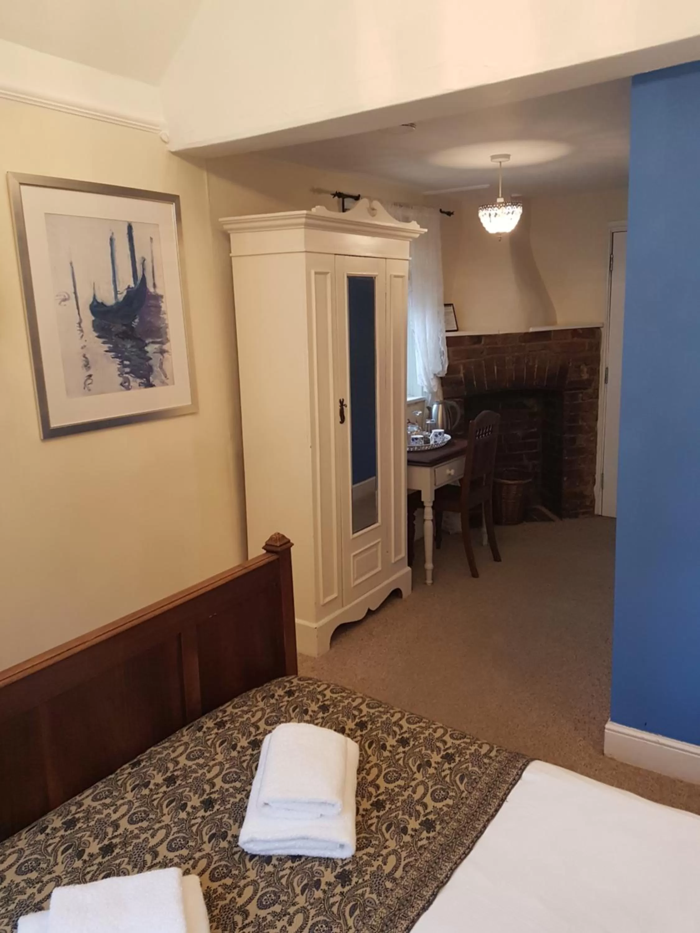 Bedroom, Bed in Gothic House