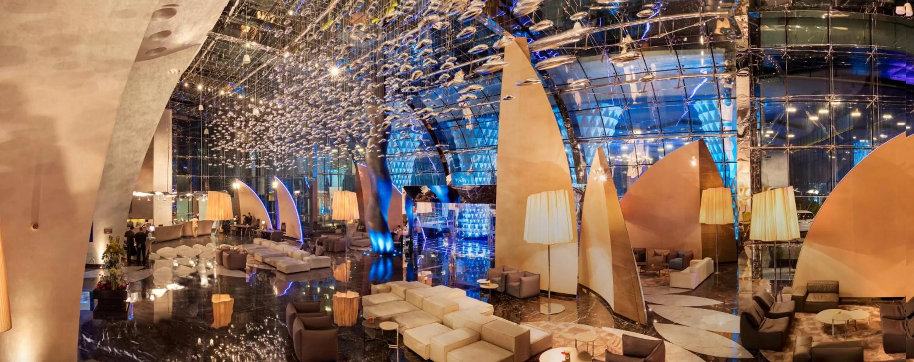 Lobby or reception in Hotel Sahara Star