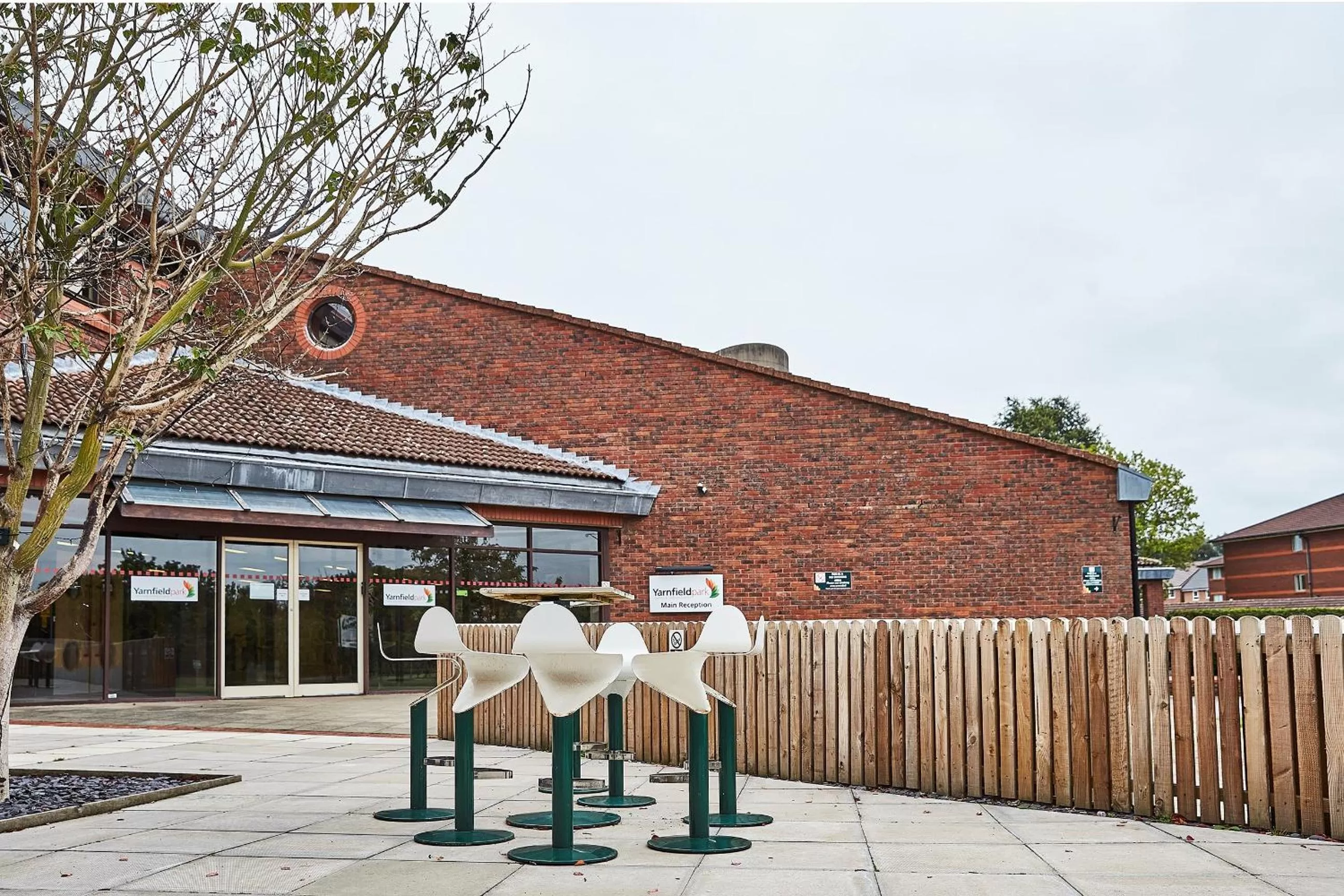 Facade/entrance in Yarnfield Park Training And Conference Centre