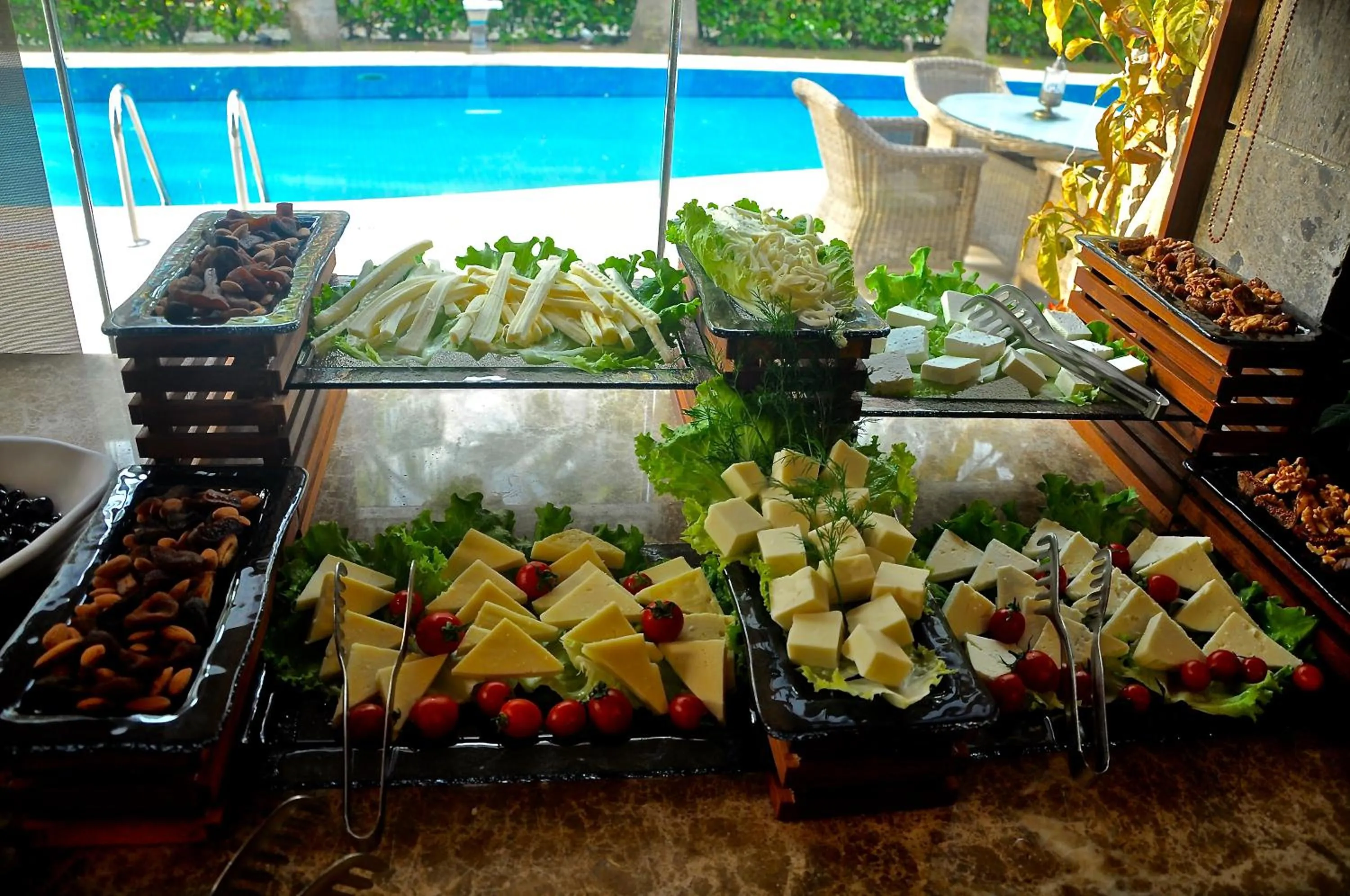 Buffet breakfast in Olira Boutique Hotel&SPA