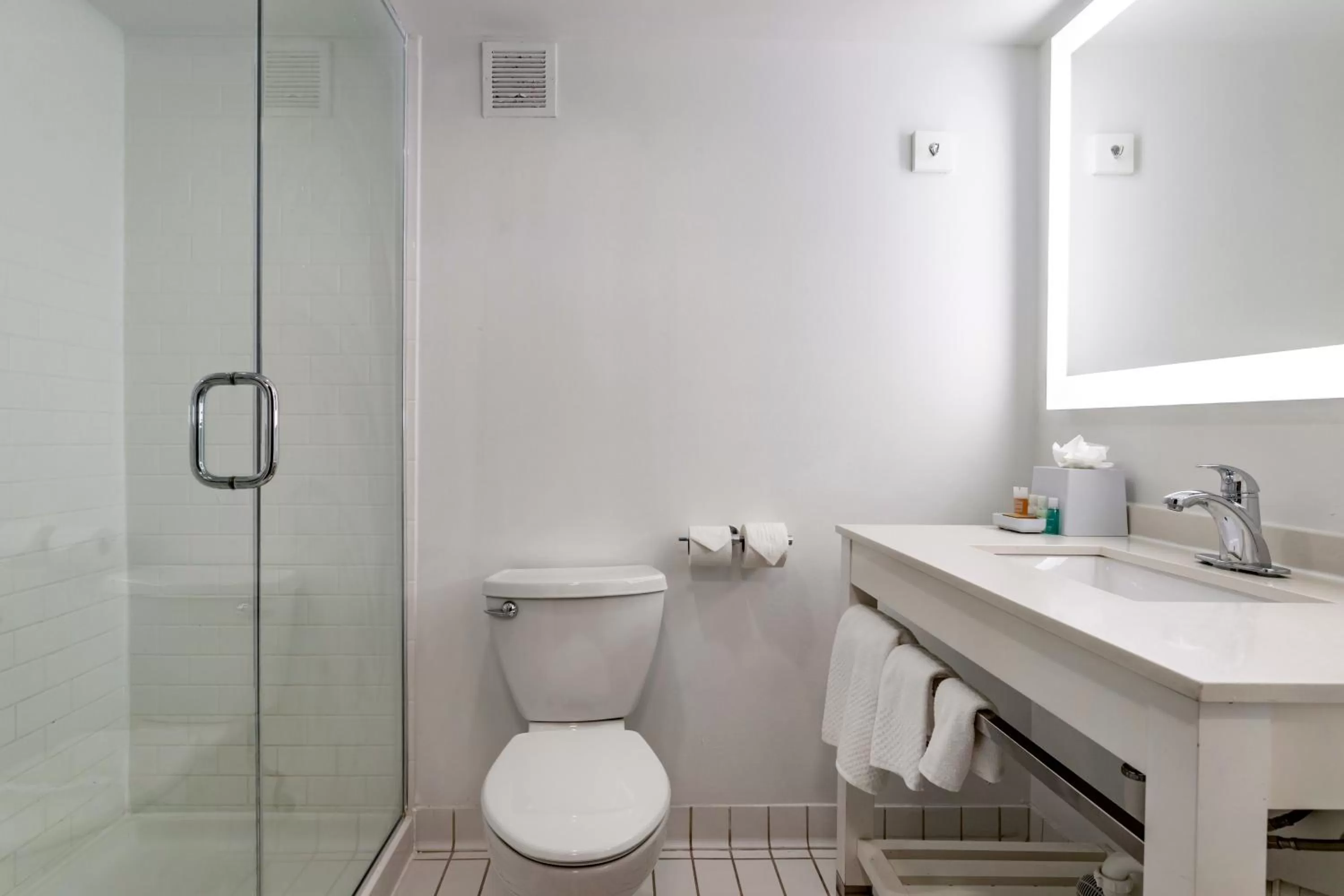 Bathroom in Clarion Pointe Galveston Seawall