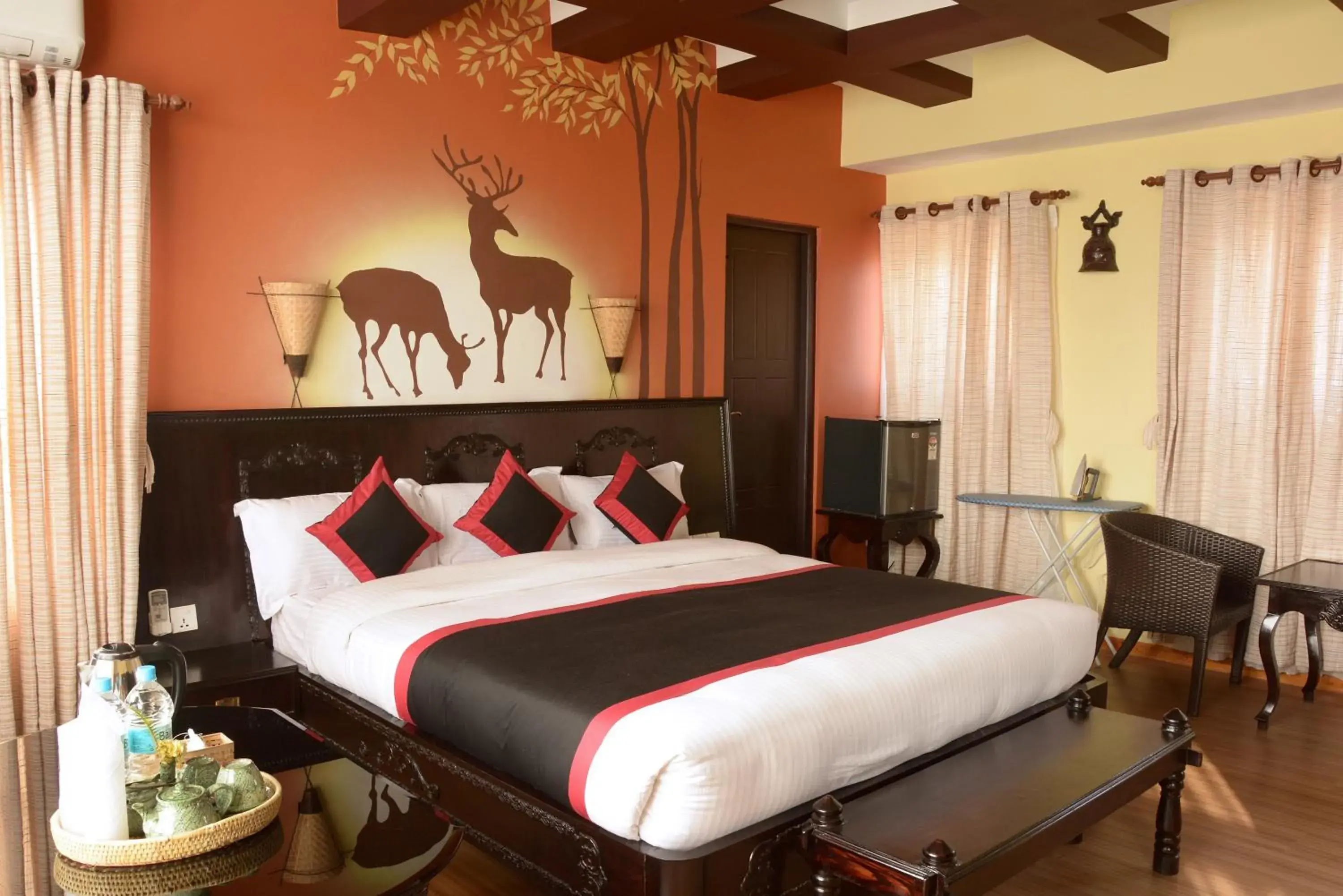 King Suite with Balcony - single occupancy in Kasthamandap Boutique Hotel King Suite with Balcony - single occupancy in Kasthamandap Boutique Hotel