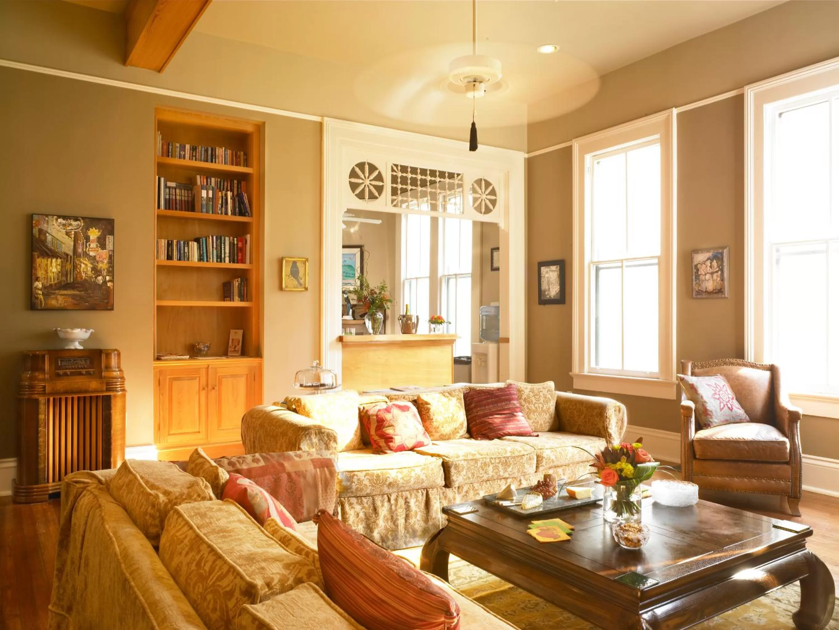 Living room in Maison Perrier Bed & Breakfast