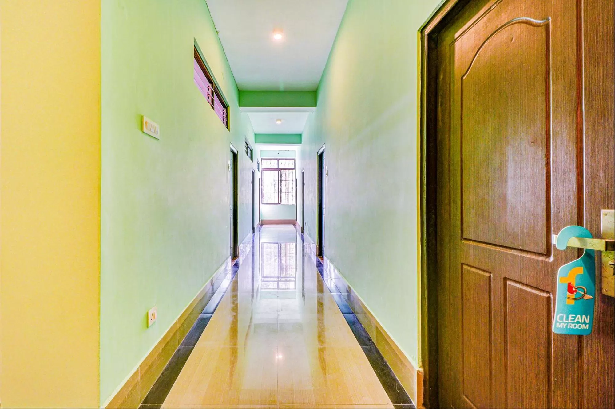 Lobby or reception in FabHotel Greenery View Middle Lingding ICAR Road