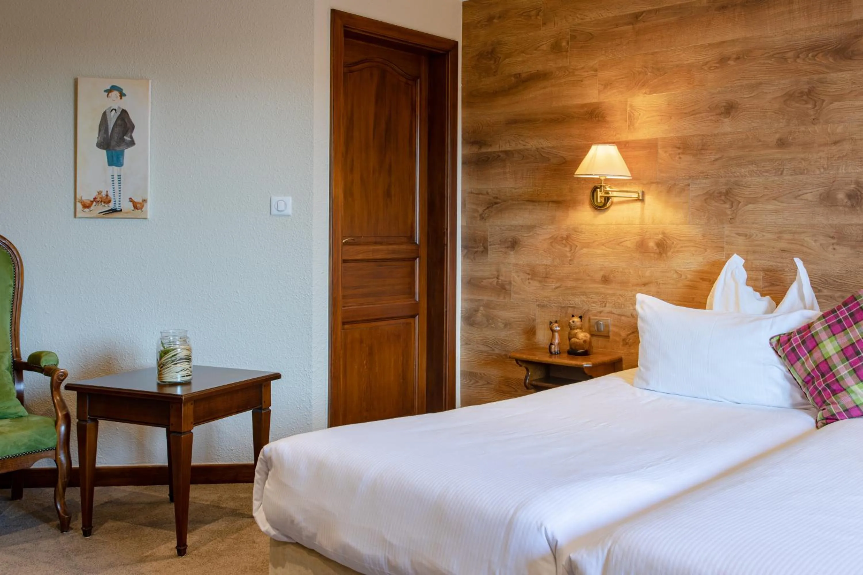 Bed in L'Abbaye d'Alspach