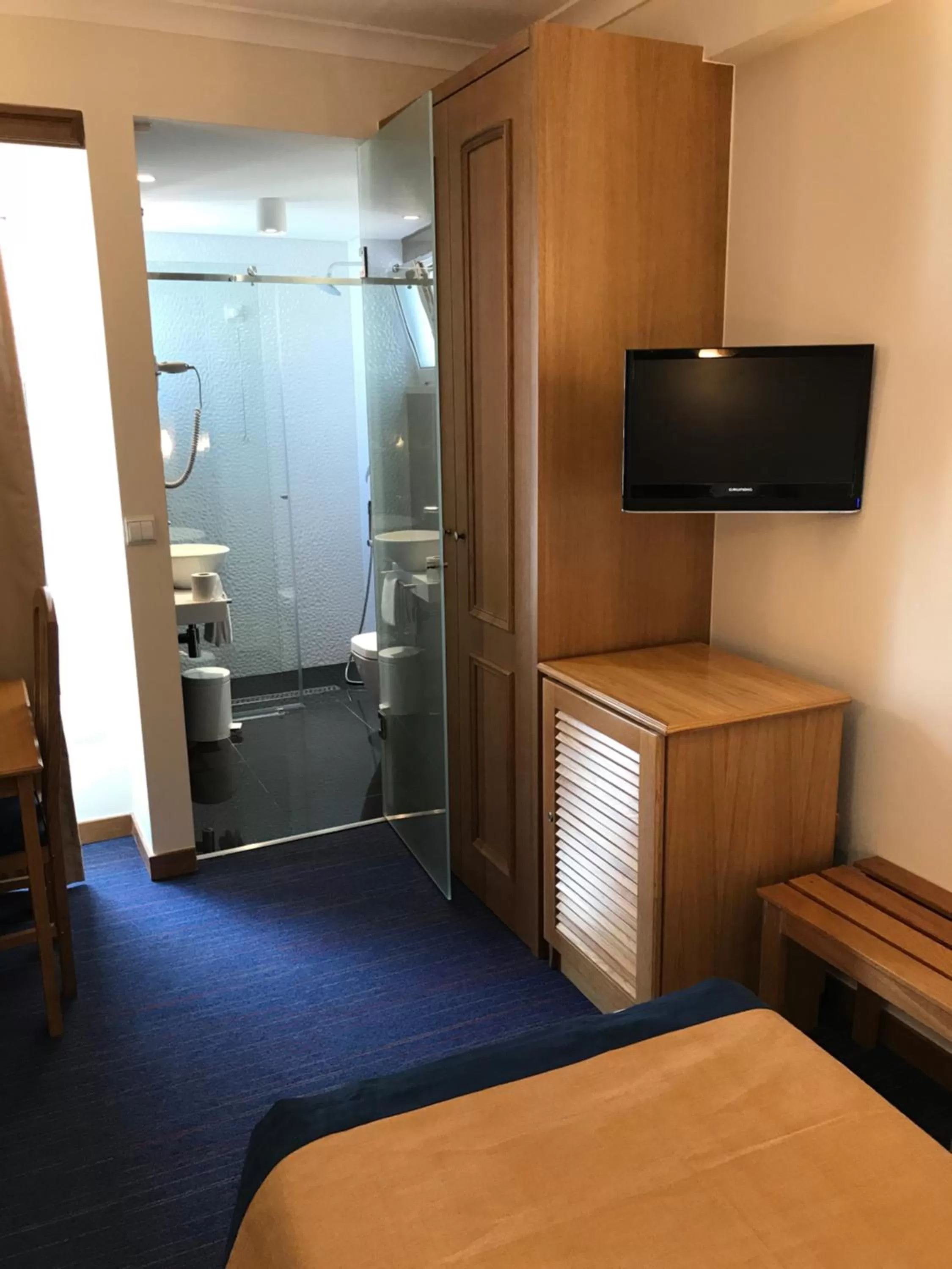 Decorative detail, Bed in Hotel Do Chile