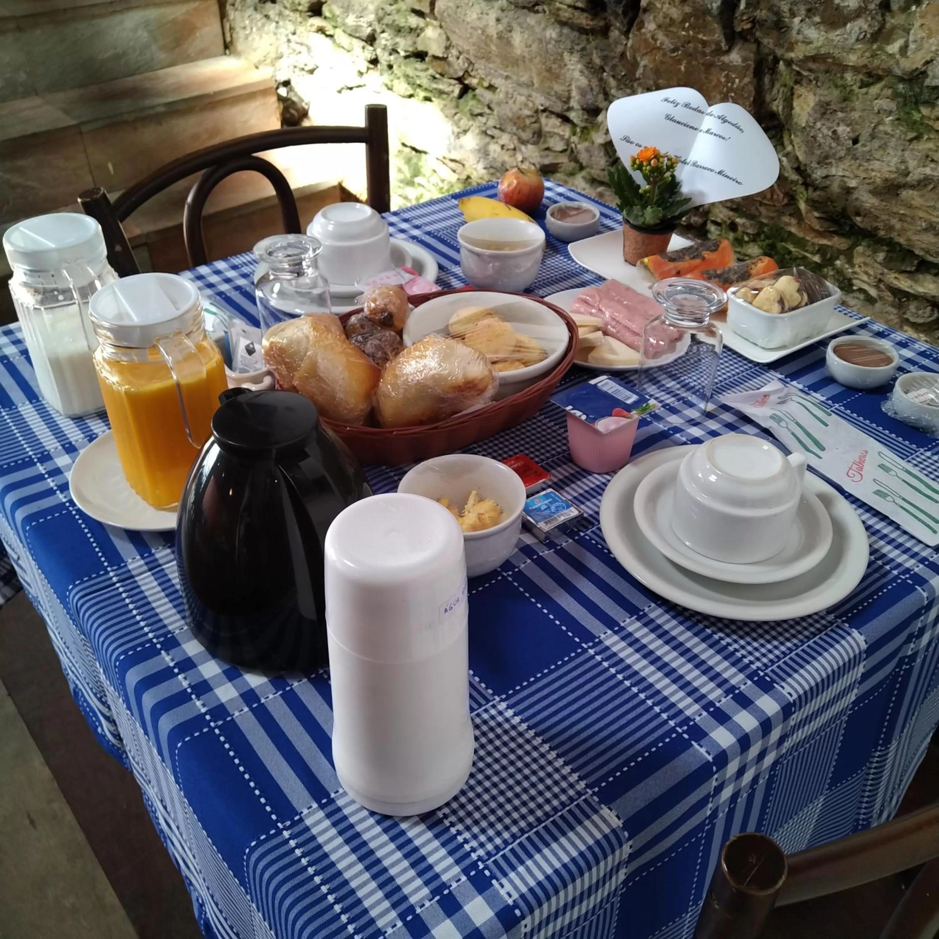 Food in Hotel Barroco Mineiro