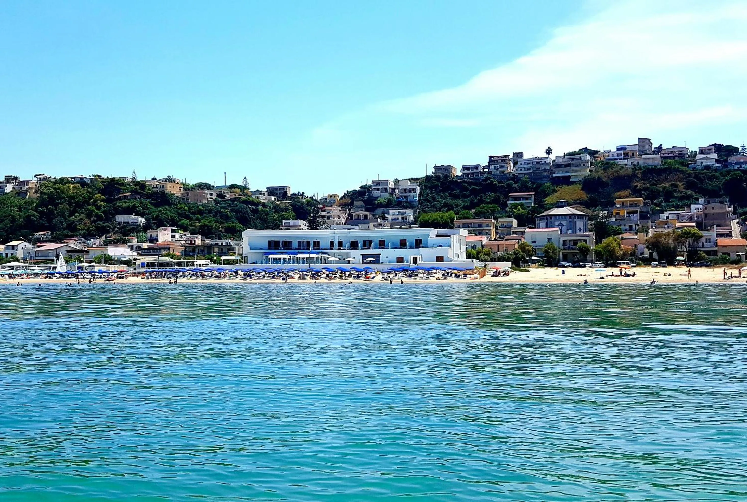 Property building in Hotel La Battigia