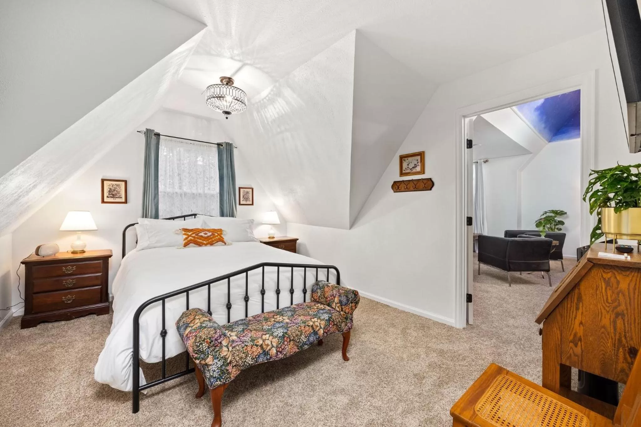 Bed in Flora House Denver