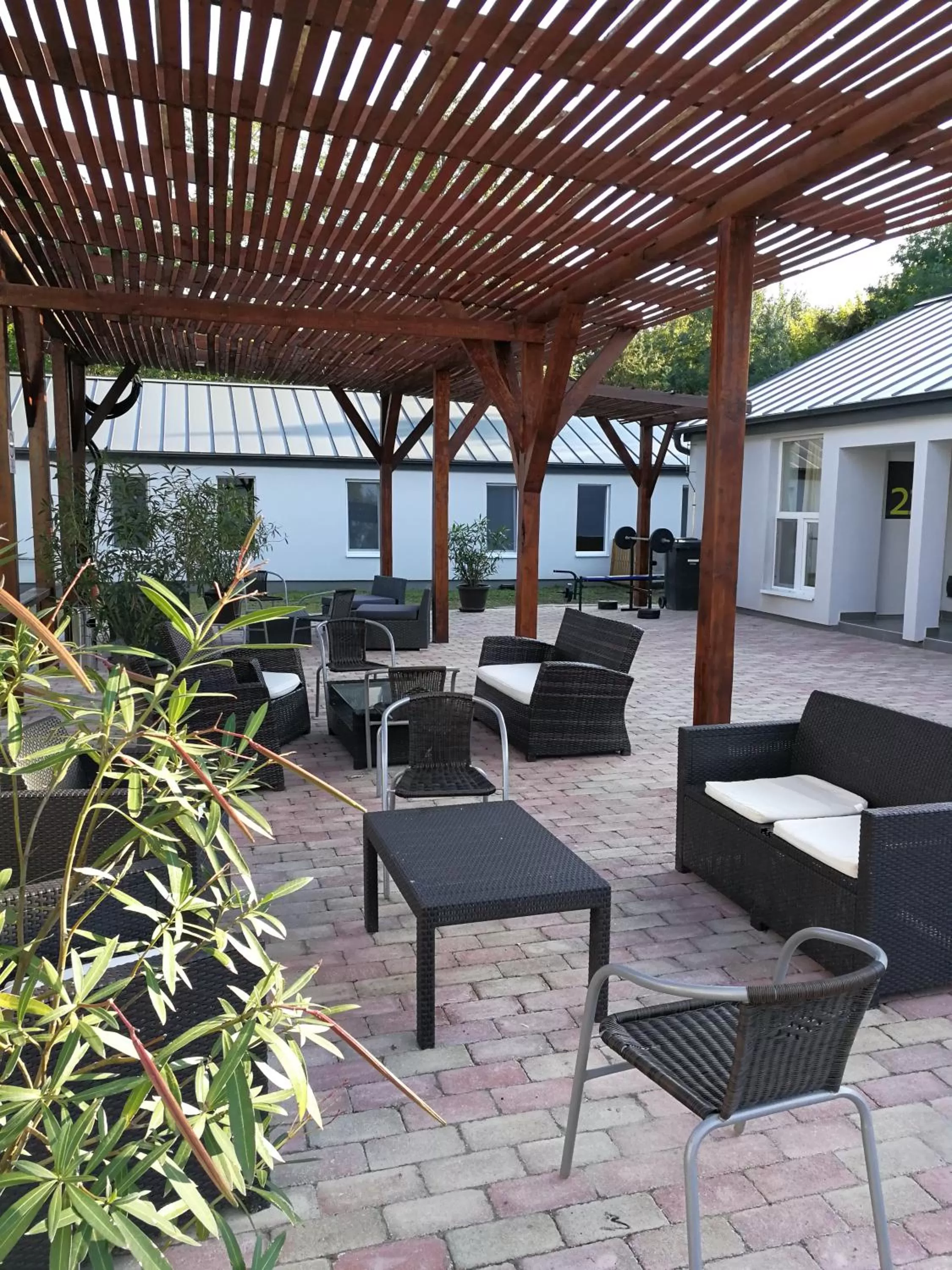 Garden in Tiszaliget Apartman és Szálló