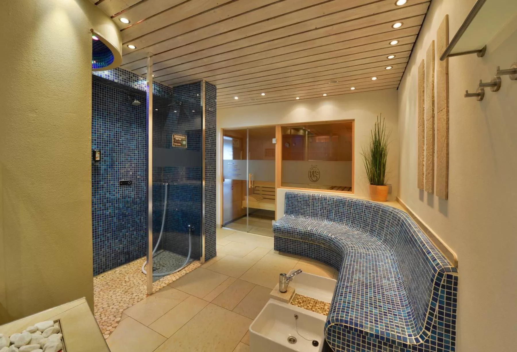 Sauna in Hotel Caroline Mathilde