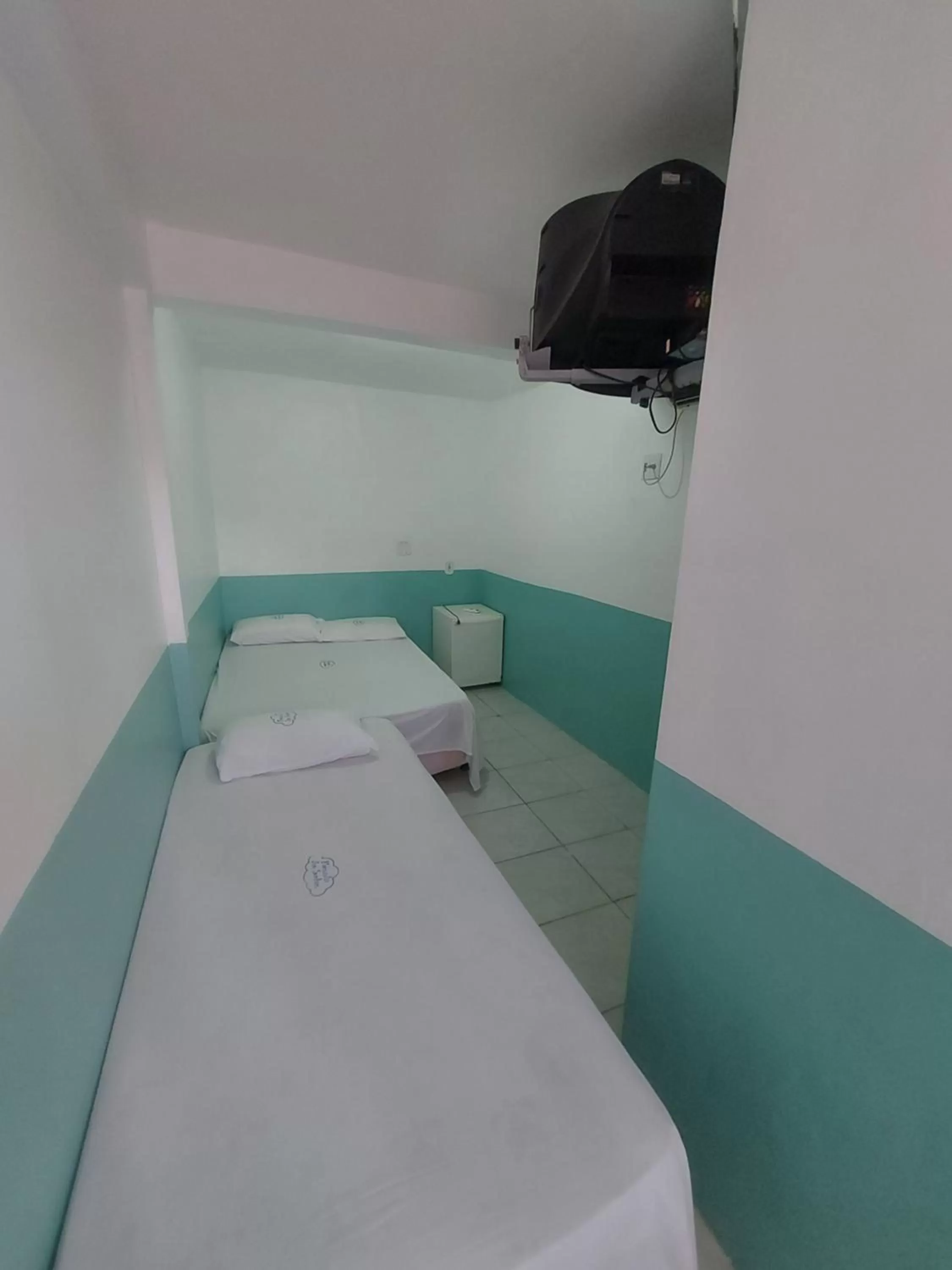 Bed in Hotel Pousada dos Sonhos