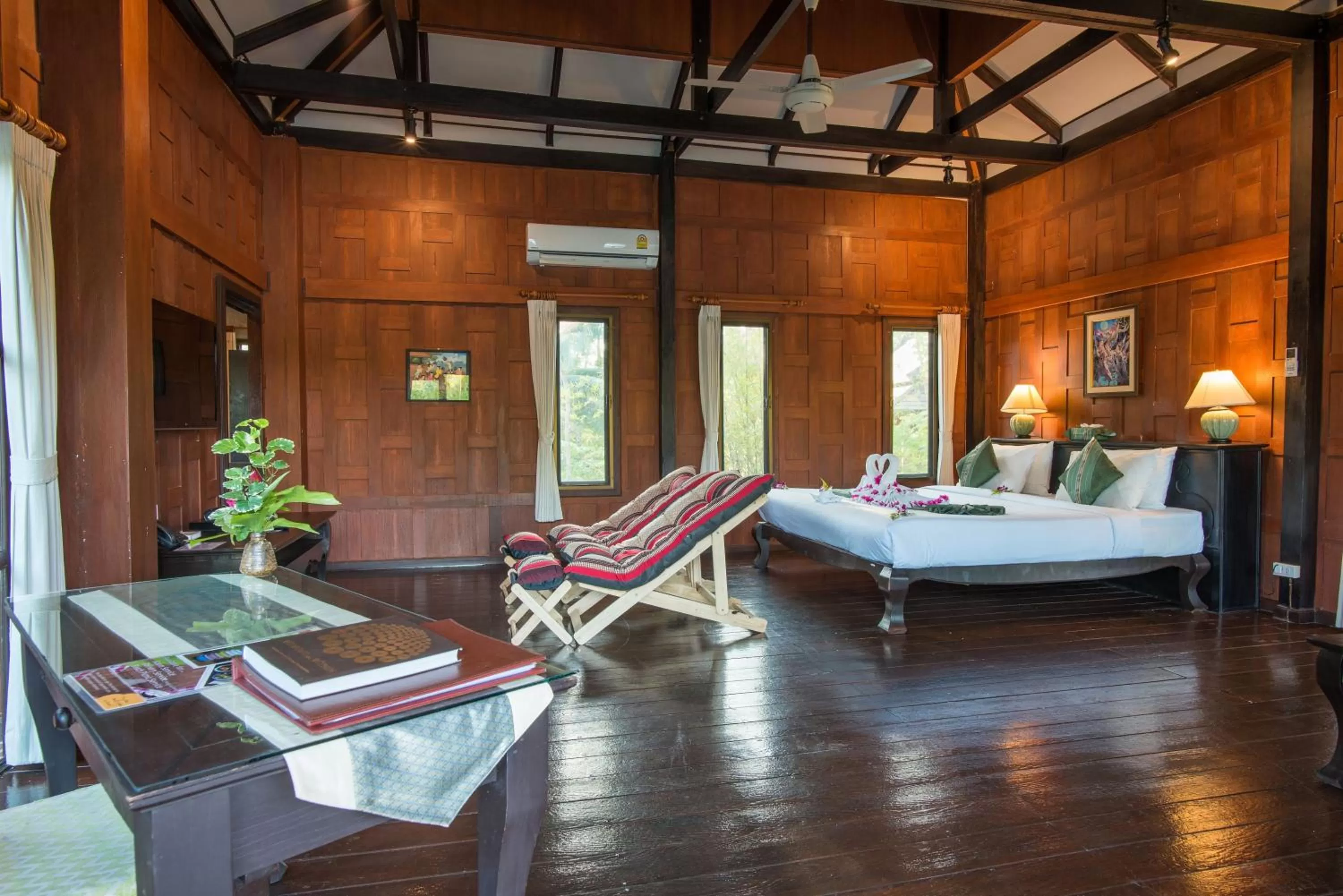 Bedroom, Bed in ThaiLife Wellness & Meditation Resort- SHA Plus