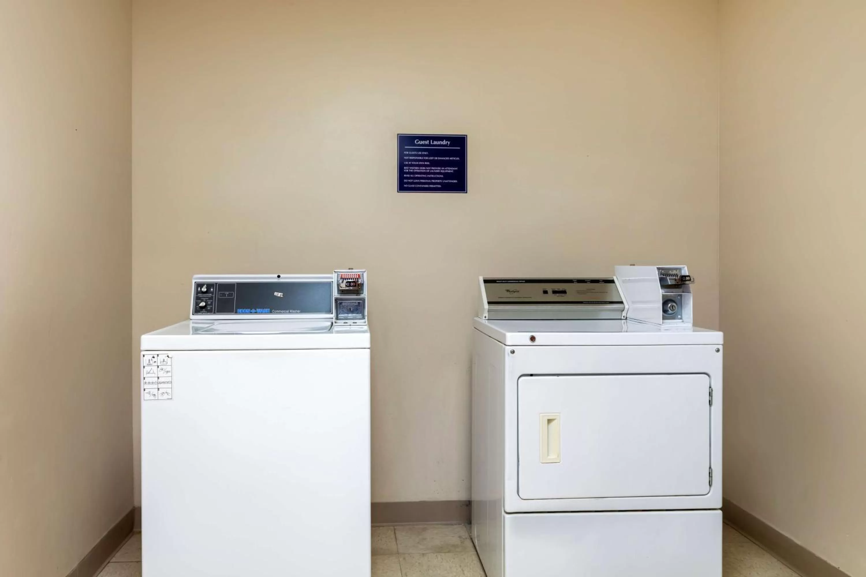 laundry in Best Western Seminole Inn and Suites
