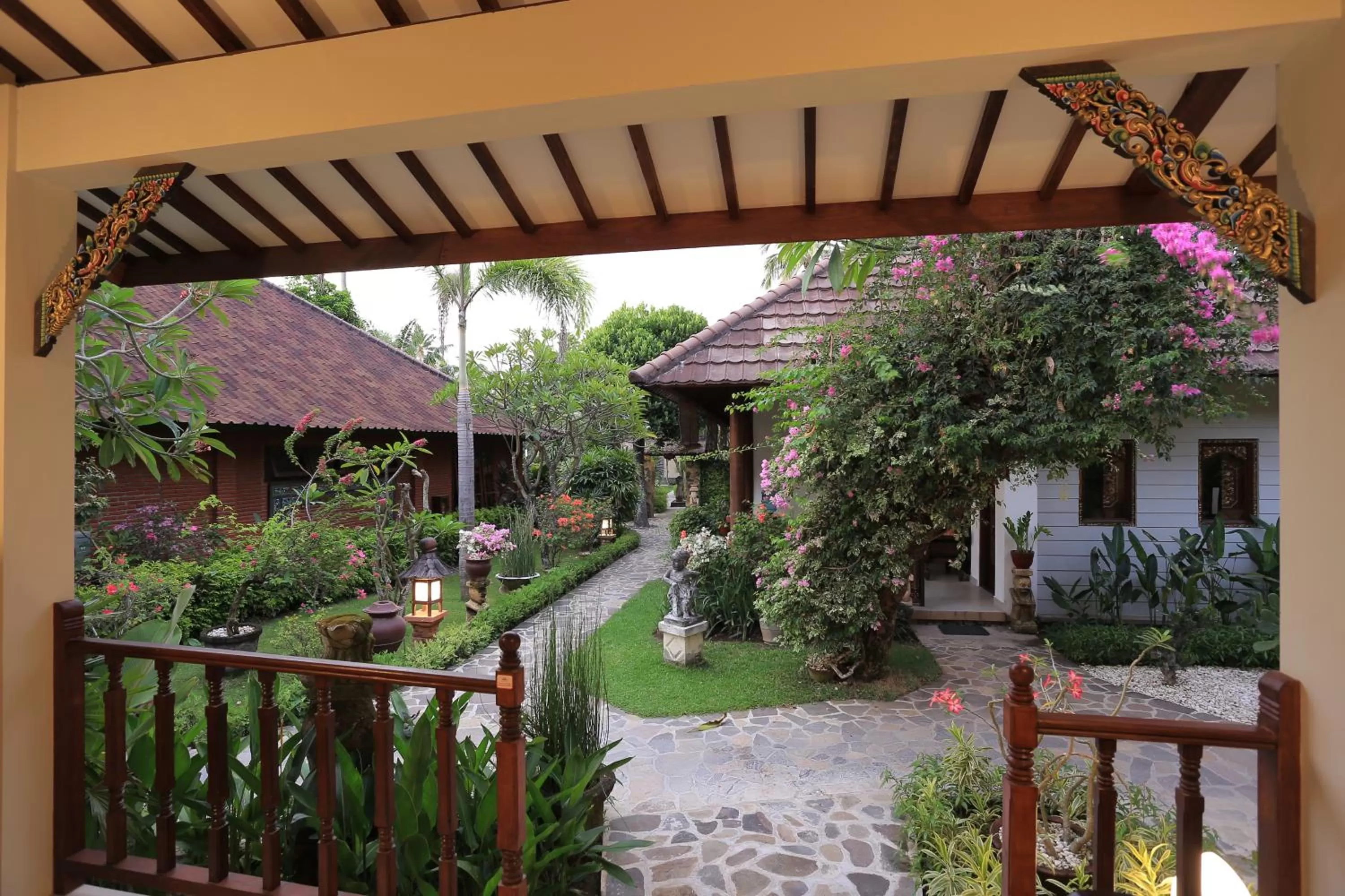 Garden view in Puri Mas Boutique Resort & Spa