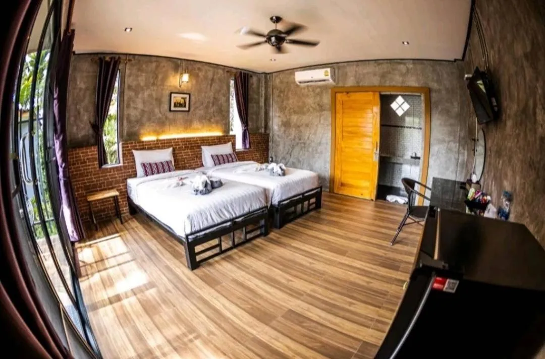 Bed in Grandfather Khaolak Resort