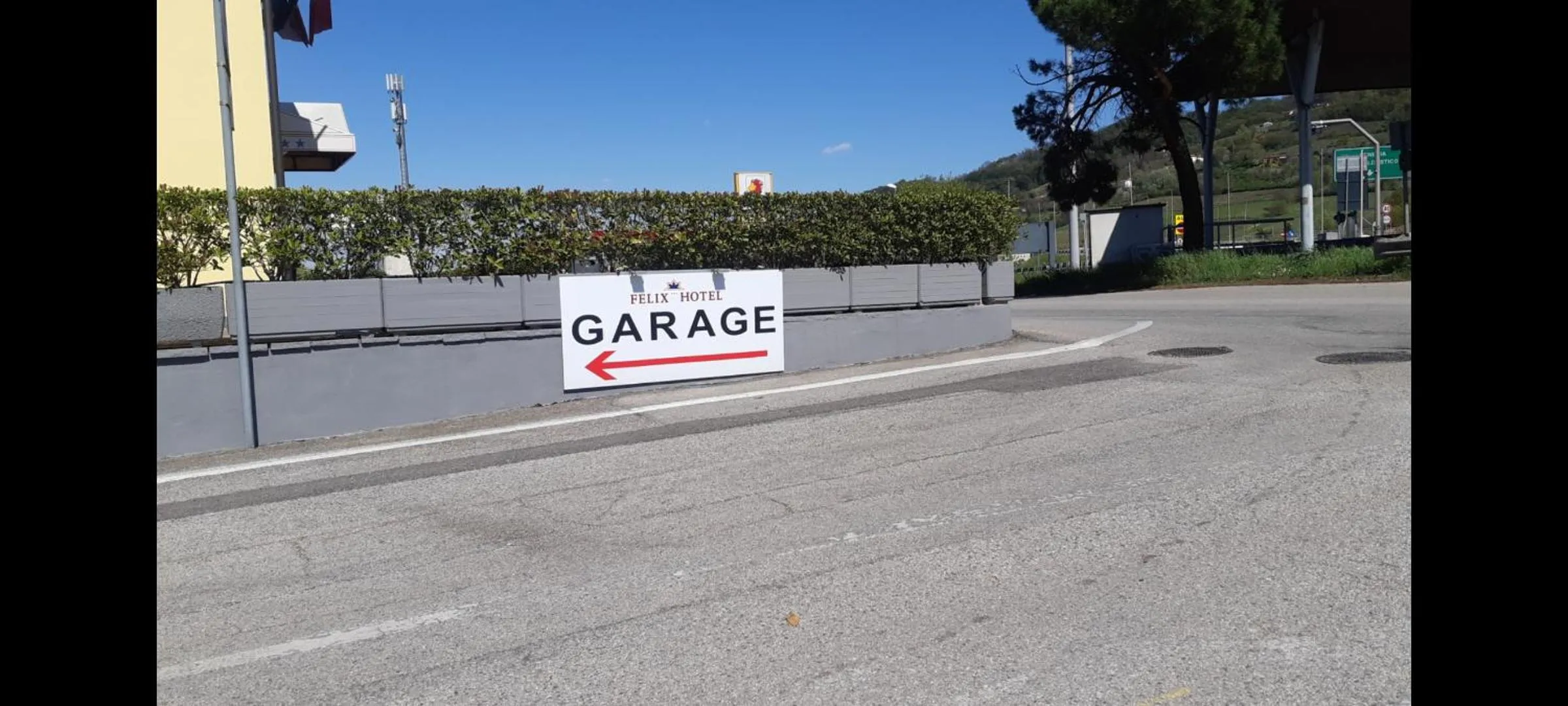 Street view in Felix Hotel