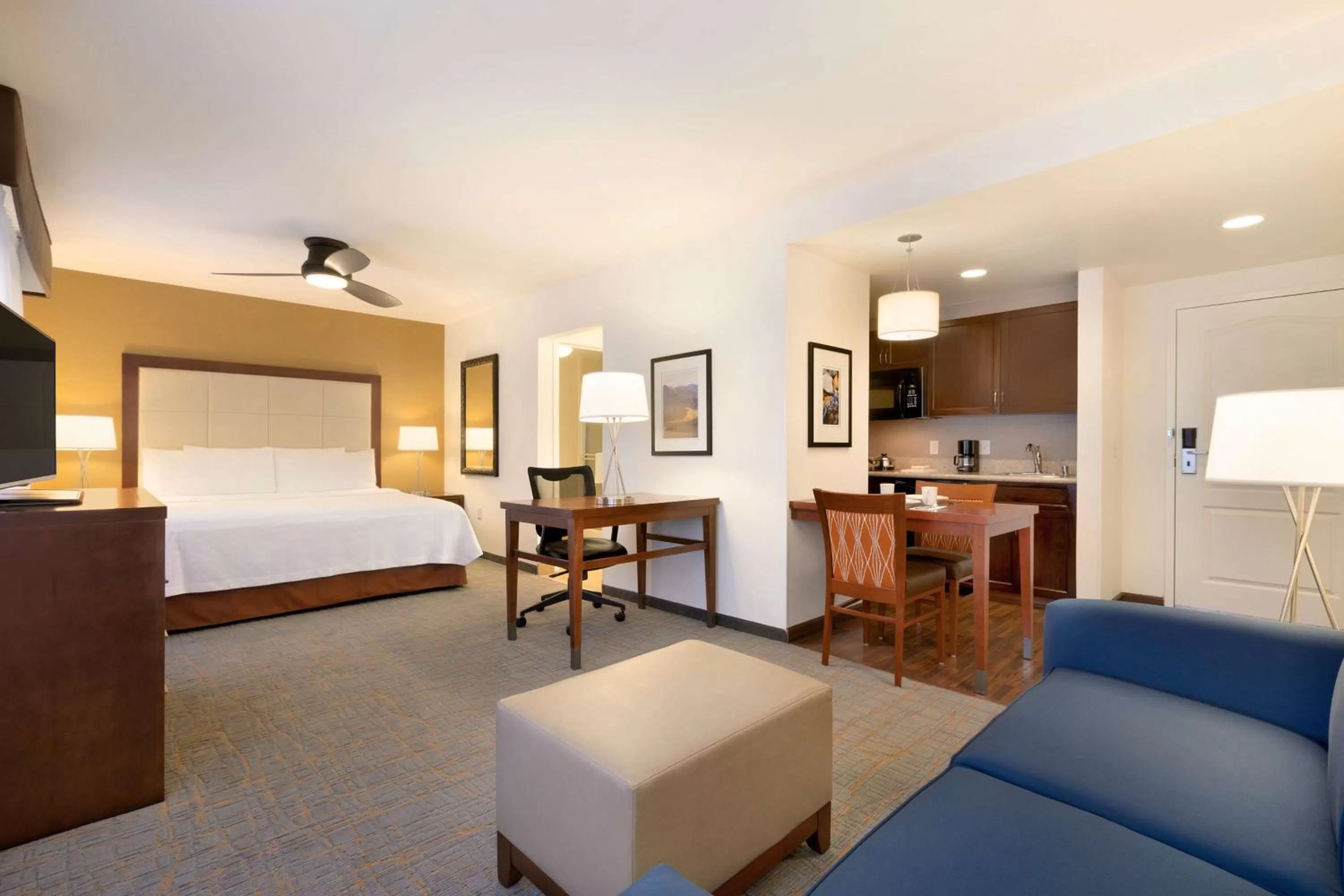 Bed in Homewood Suites by Hilton Las Vegas Airport