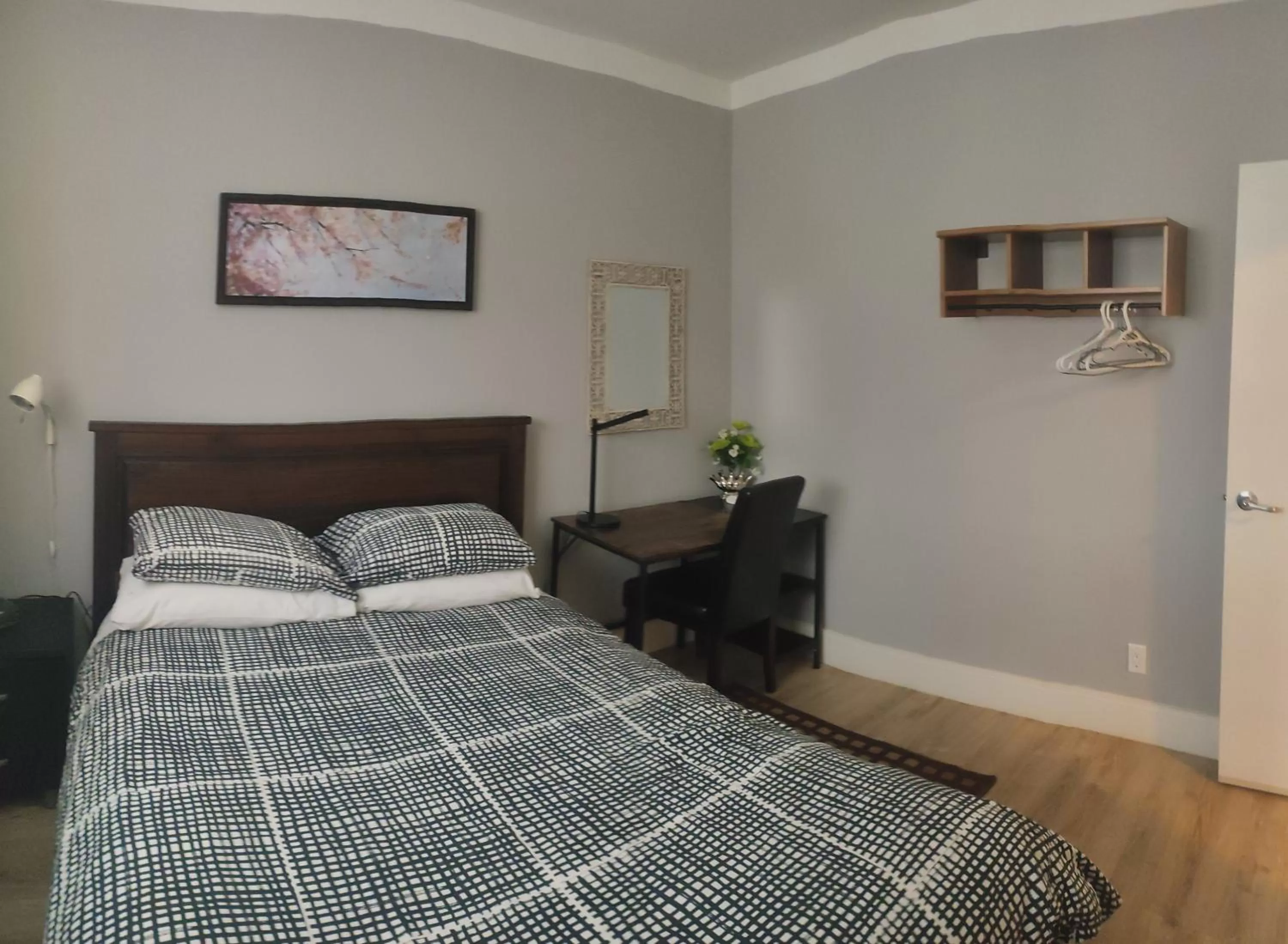 Bed in Black Rooster Guesthouse