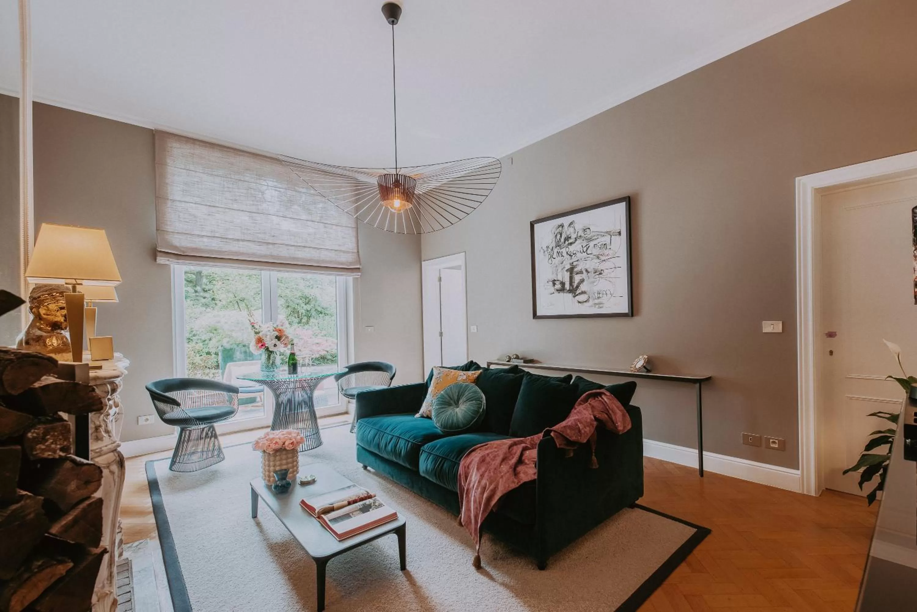 Living room in Villa Geva