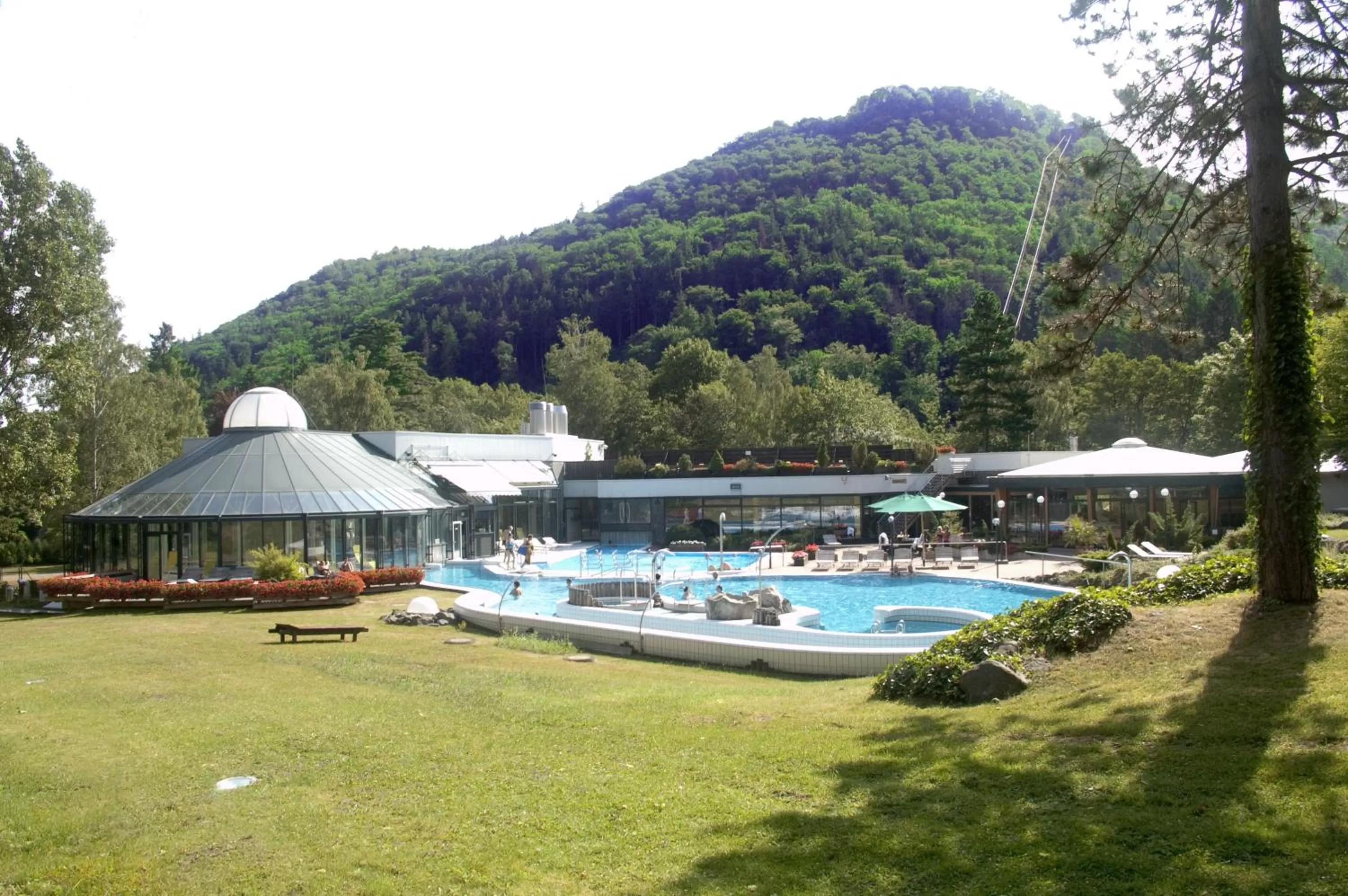 Swimming pool in Hotel Tannenhof